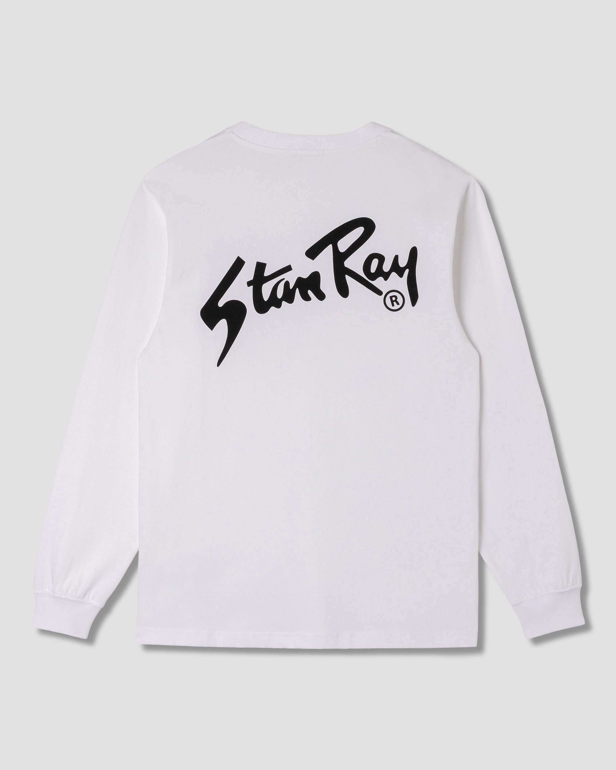 stan-ray-og-long-sleeve-tee-langarmshirt-white-180gsm image 2