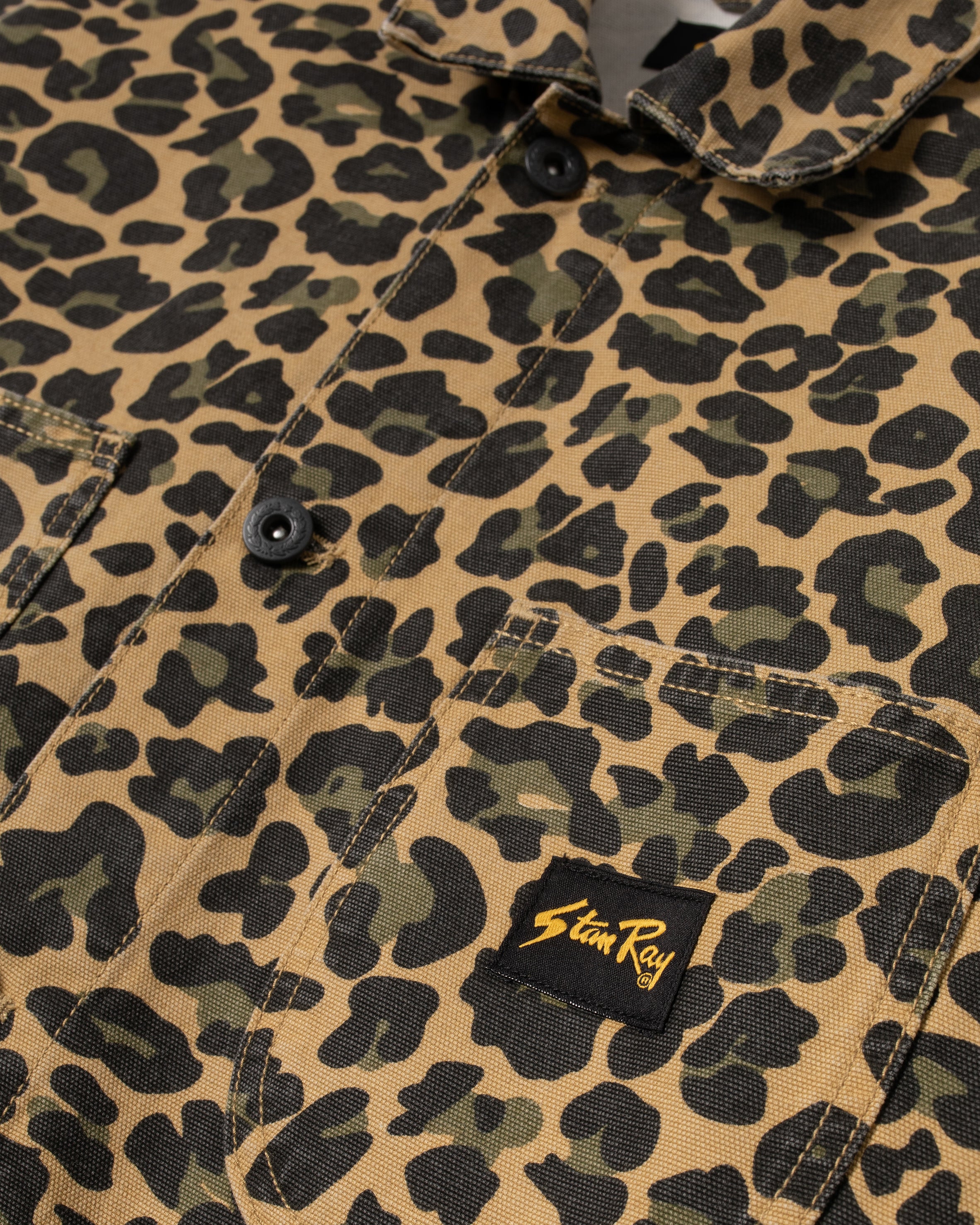 stan-ray-coverall-jacke-leopard-camo-baumwolle-relaxed image 6