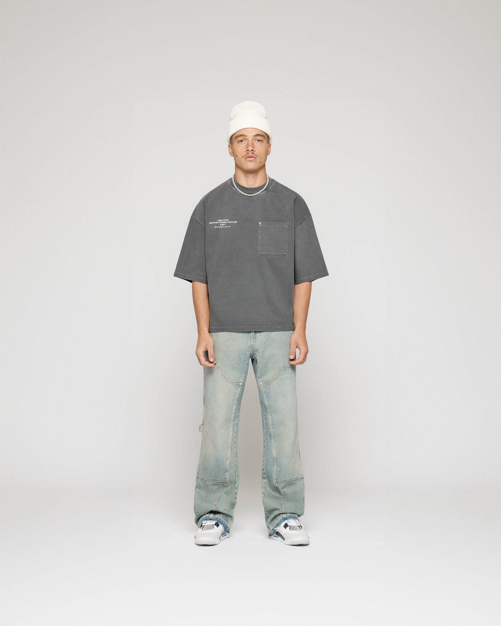 eightyfive-tops-united-cropped-t-shirt-t-shirt-stone-grey image 6