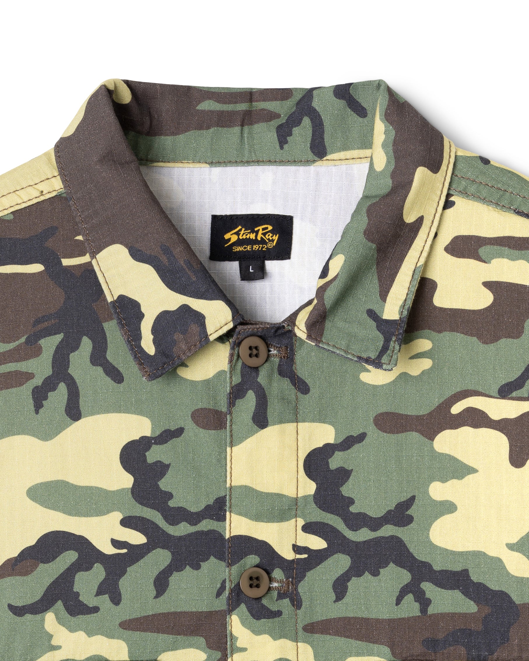 stan-ray-cpo-shirt-hemd-woodland-dpm-ripstop-camo image 3