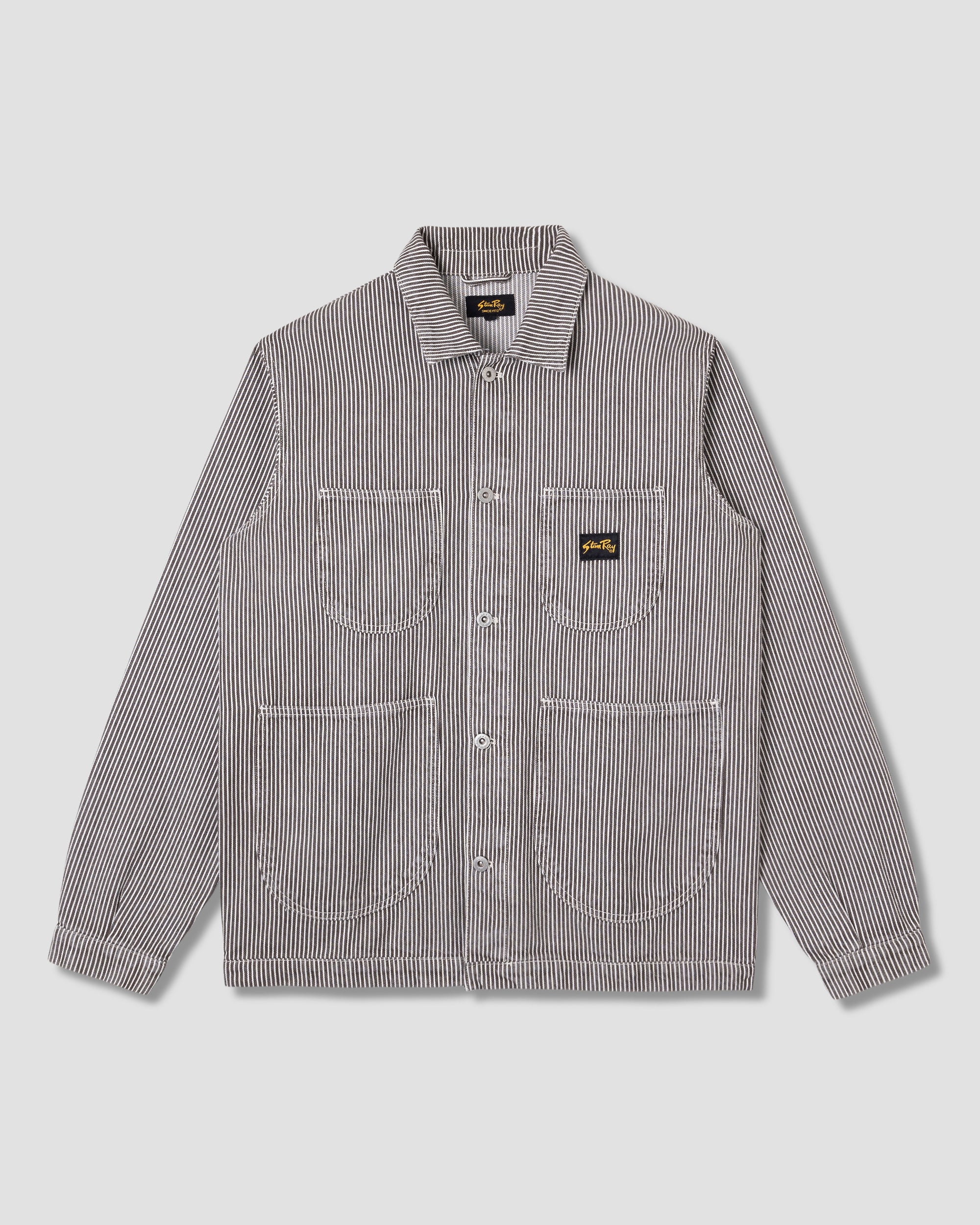 stan-ray-coverall-core-jacke-black-hickory-stripe image 1