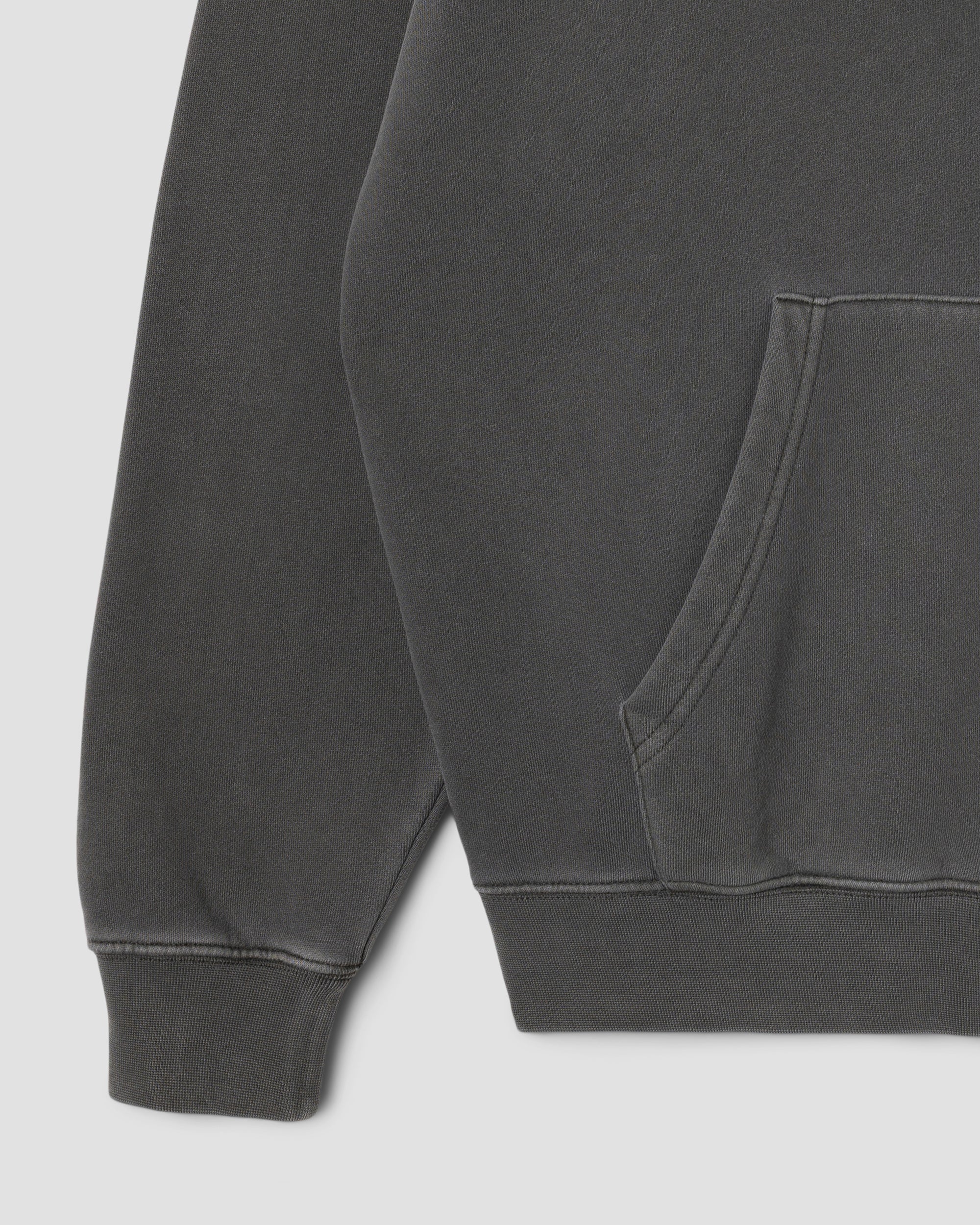 stan-ray-hardcore-zip-hood-hoodie-washed-black-baumwolle image 5