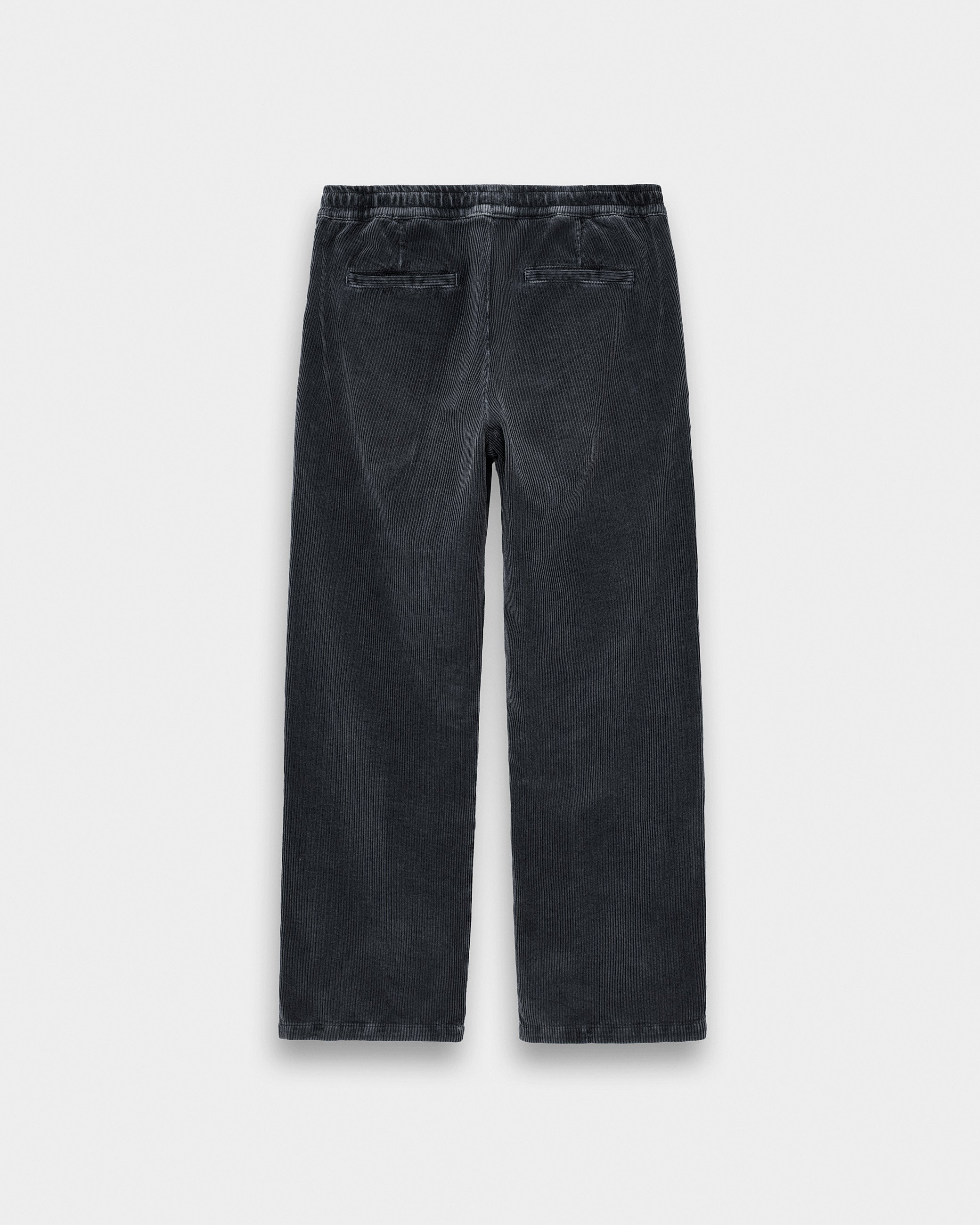 eightyfive-corduroy-pants-cordhose-grey-black-elastikbund image 1