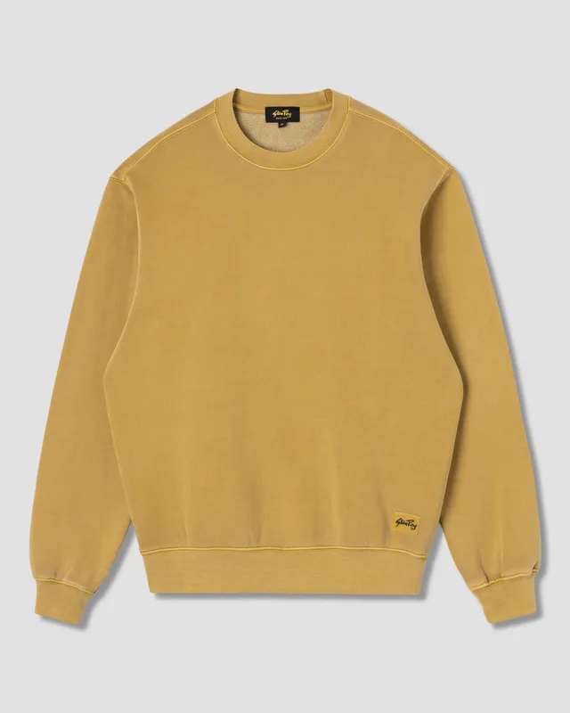stan-ray-patch-crew-sweatshirt-washed-olive-baumwolle image 1