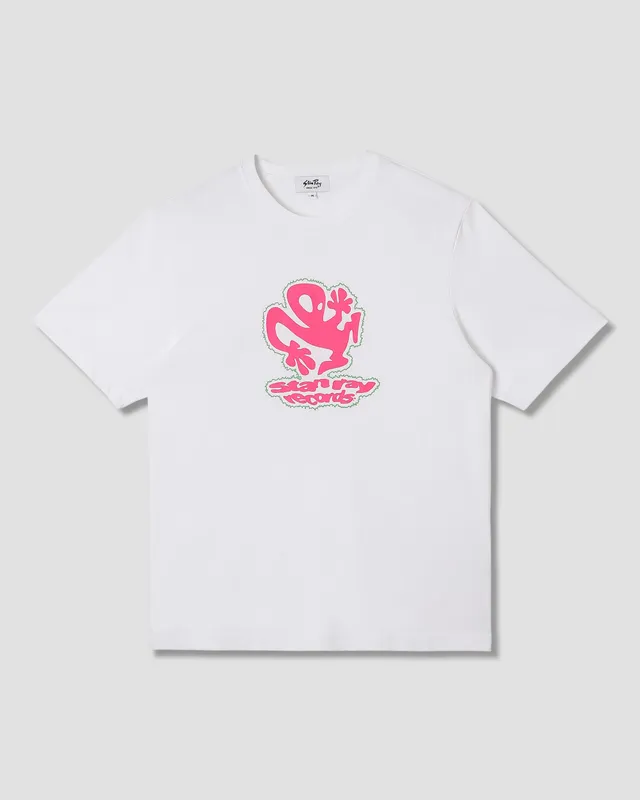stan-ray-records-tee-herren-t-shirt-white-baumwolle image 1