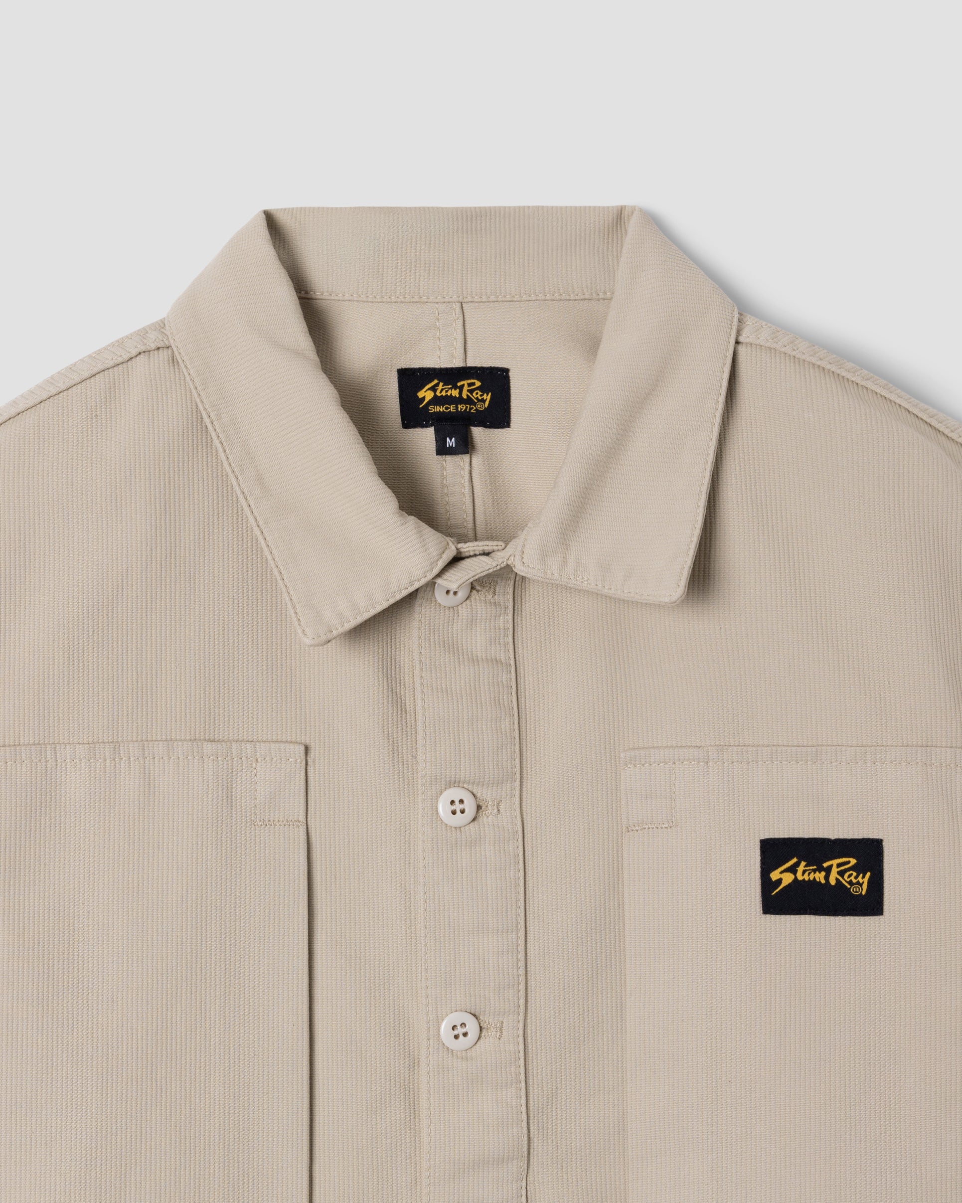 stan-ray-painters-pop-over-shirt-eucalyptus-bedford-cord-hemd image 2