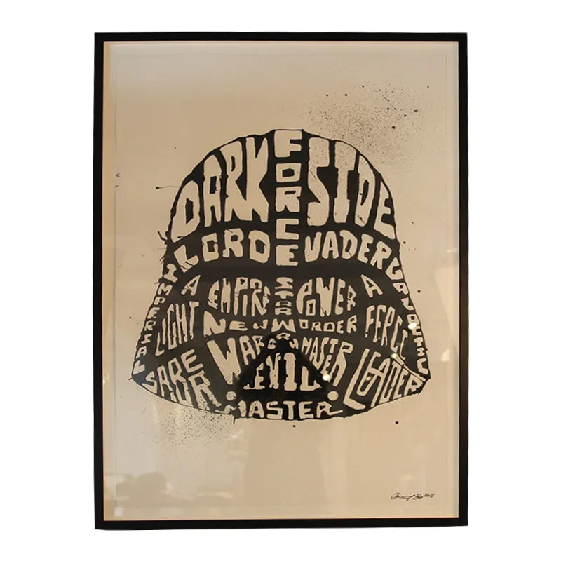 benny-bee-lord-vader-star-wars-artwork-bild-original image 1