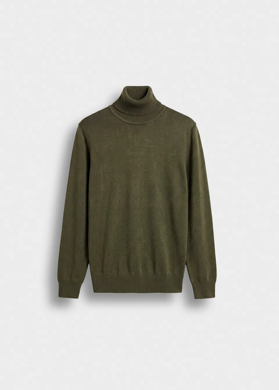 burocs-fine-knit-turtleneck-rollkragen-moss-green image 1
