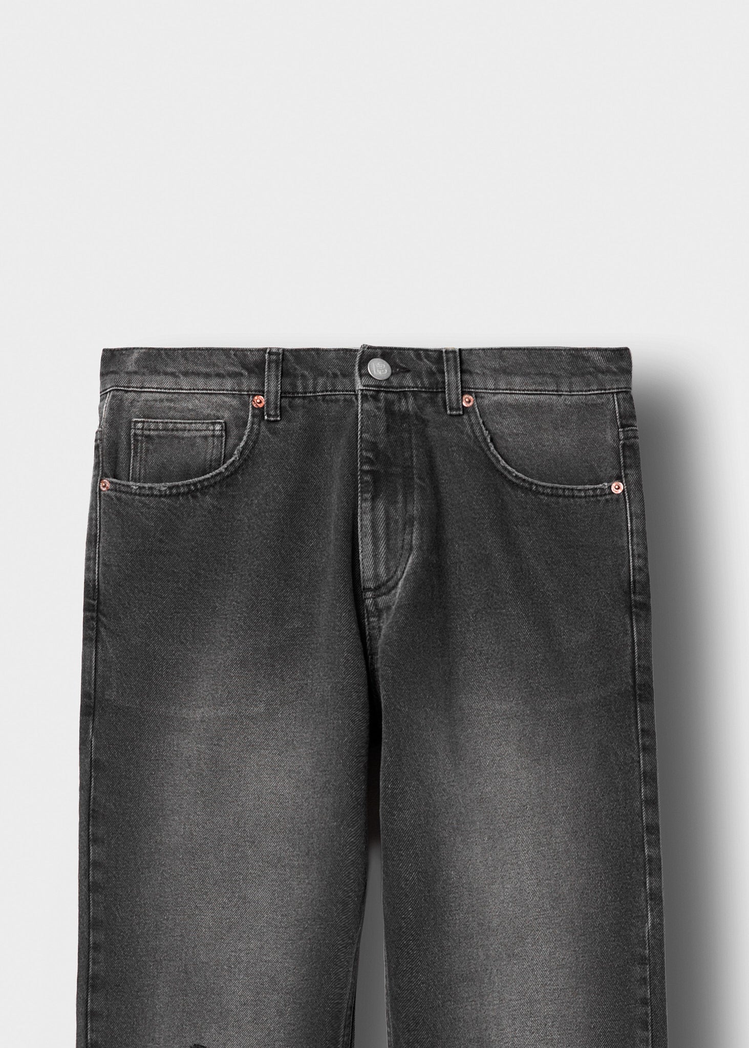 burocs-ripped-john-straight-jeans-iron-grey-straight-fit image 3
