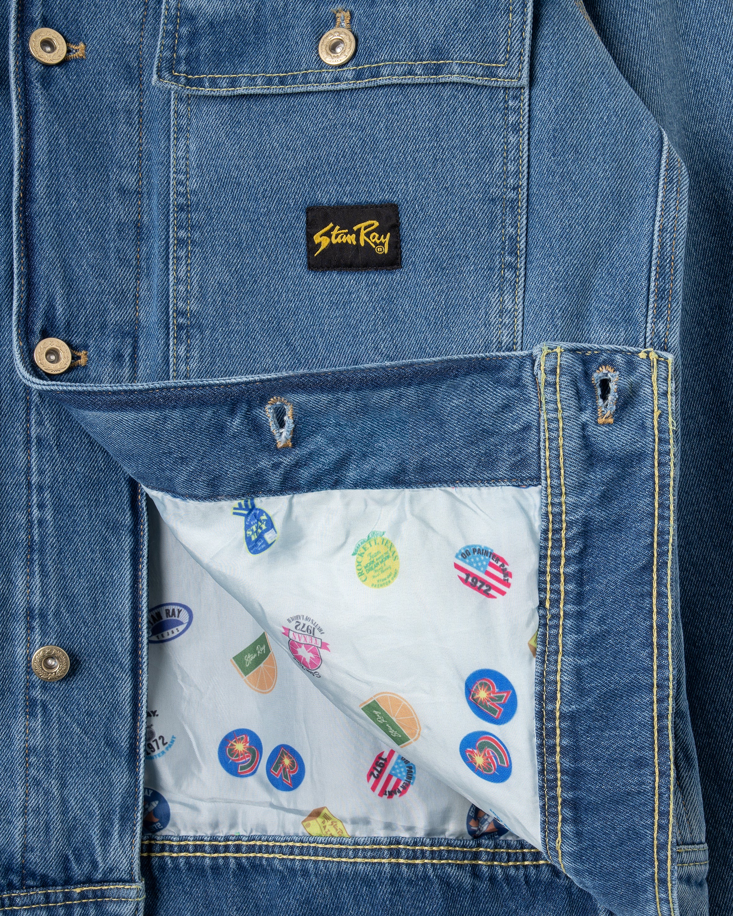 stan-ray-trucker-jacket-jeansjacke-single-stone-denim image 6