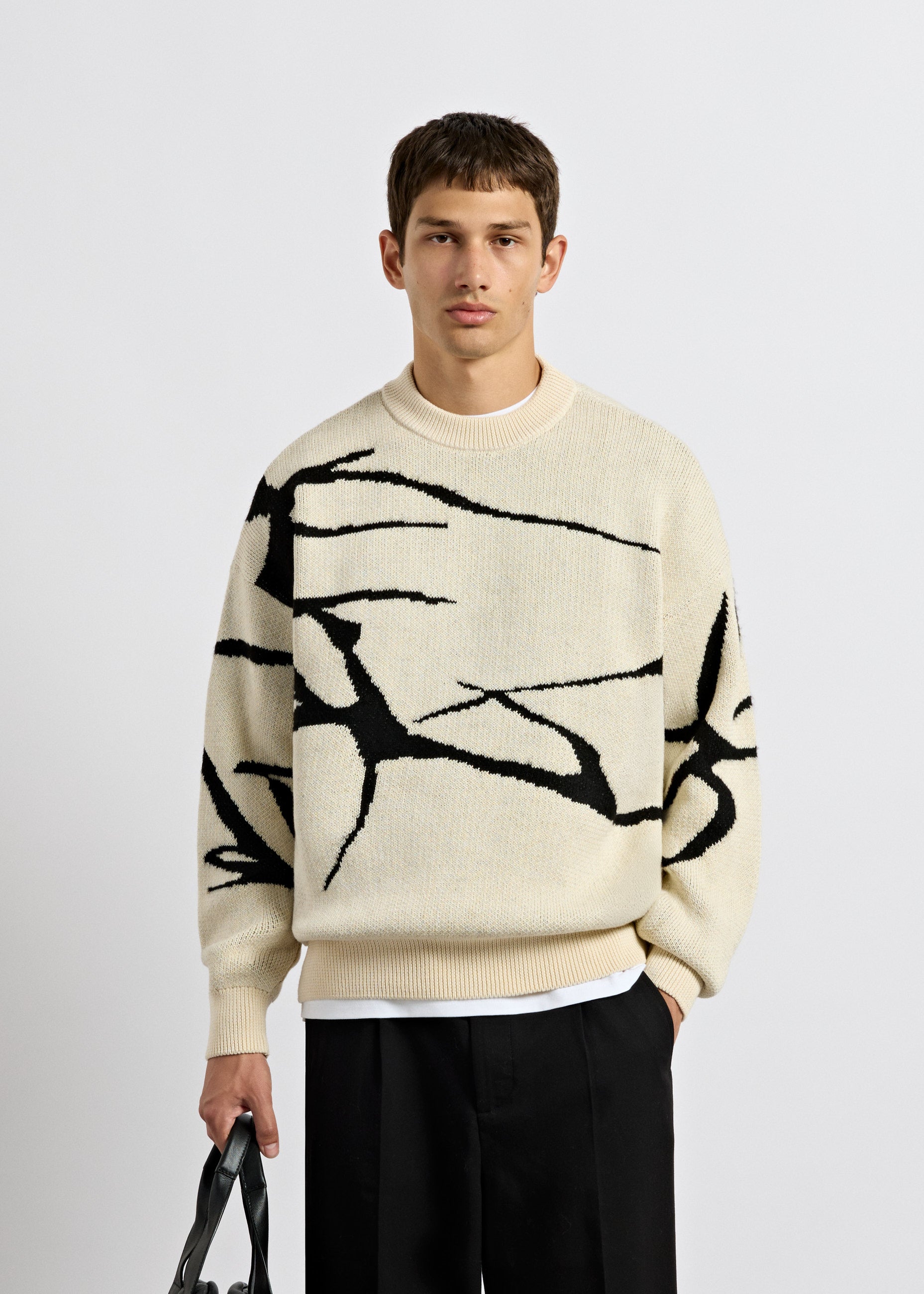 burocs-jacquard-strickpullover-creme-oversize image 3
