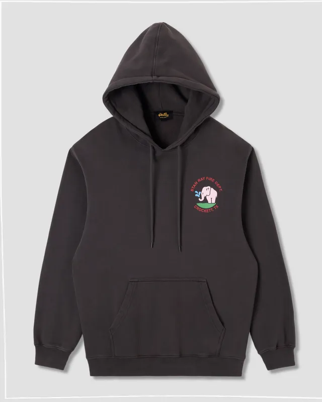 stan-ray-fire-dept-hoodie-raven-black-baumwolle-380gsm image 1