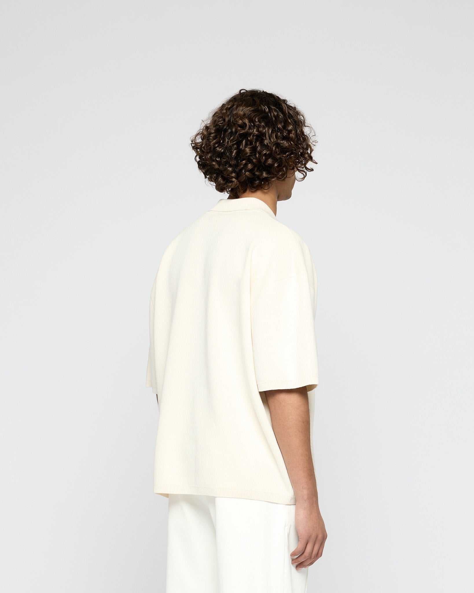 eightyfive-cropped-knit-polo-t-shirt-off-white-baumwolle image 4