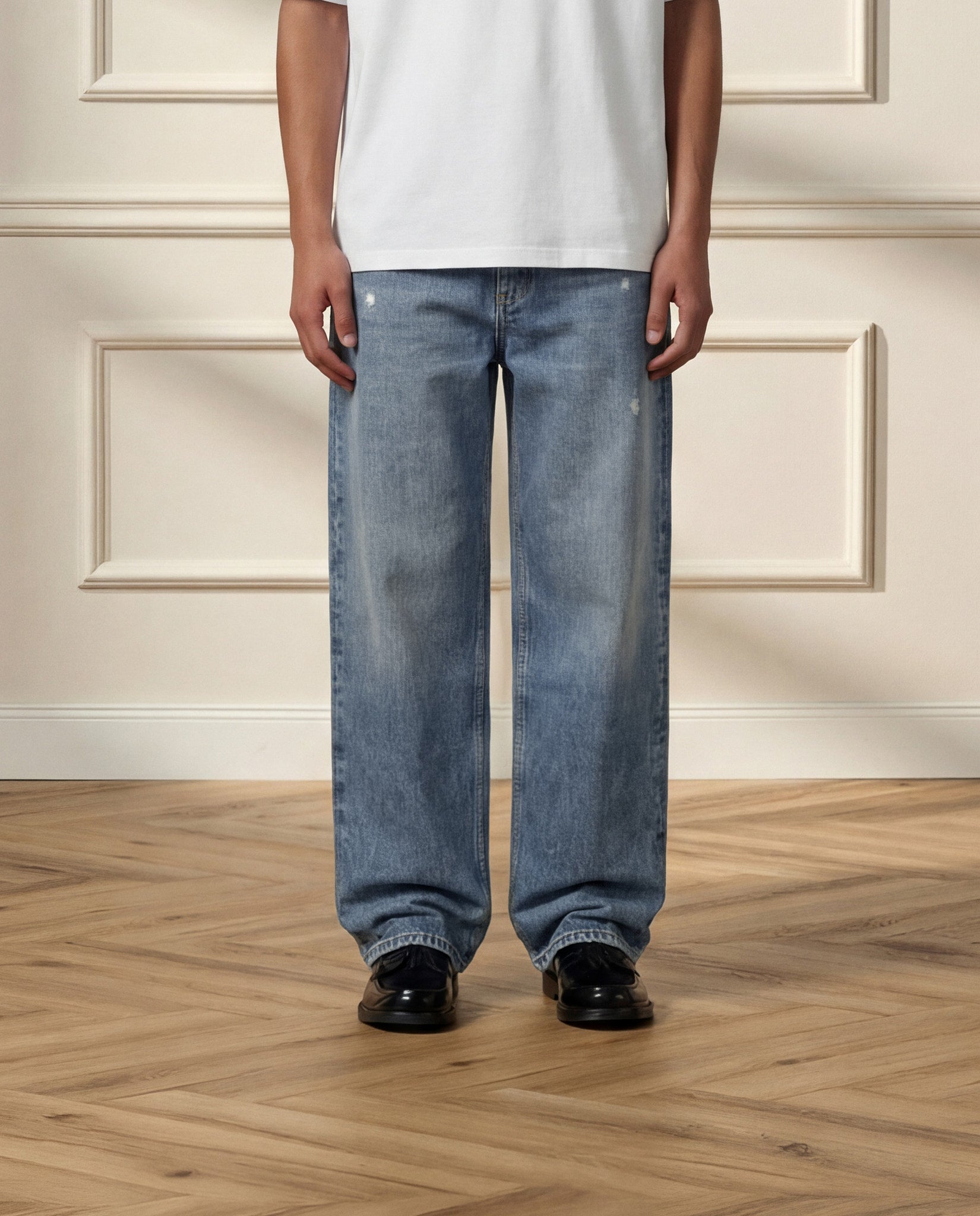 eightyfive-bottoms-relaxed-distressed-denim-jeans-true-blue image 2