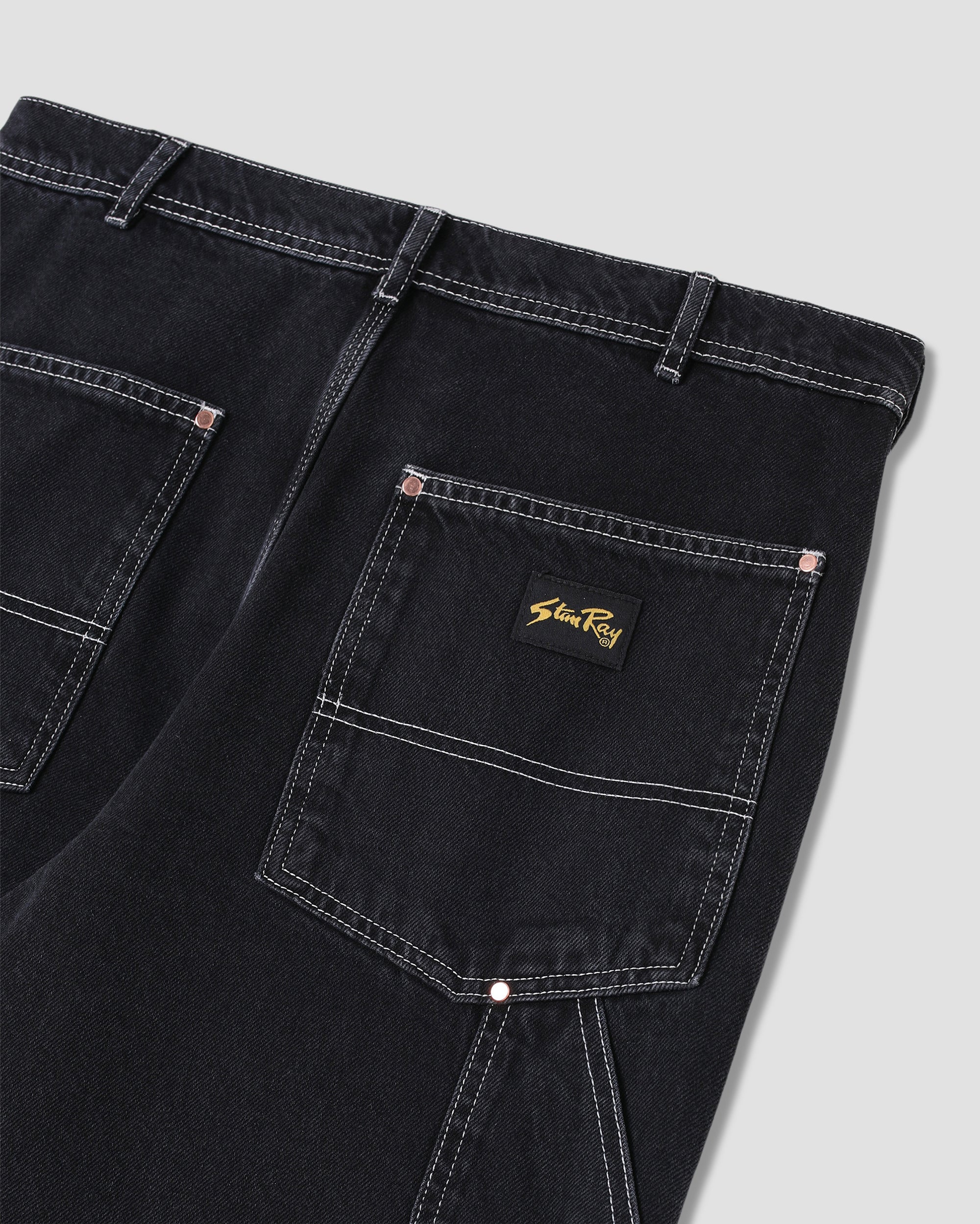 stan-ray-double-knee-pant-arbeitshose-stonewashed-black-denim image 7