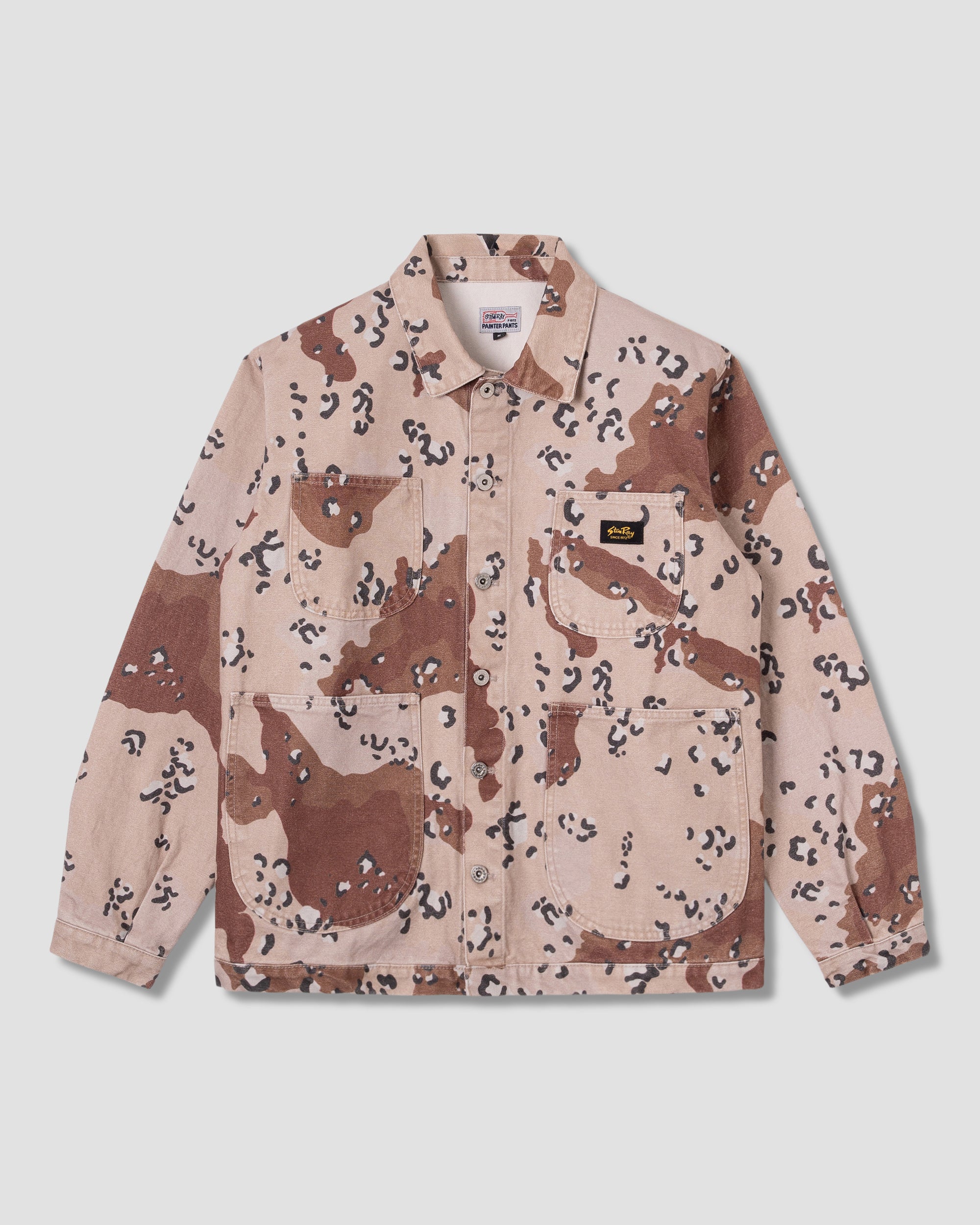 stan-ray-coverall-jacke-choc-chip-camo-canvas image 1