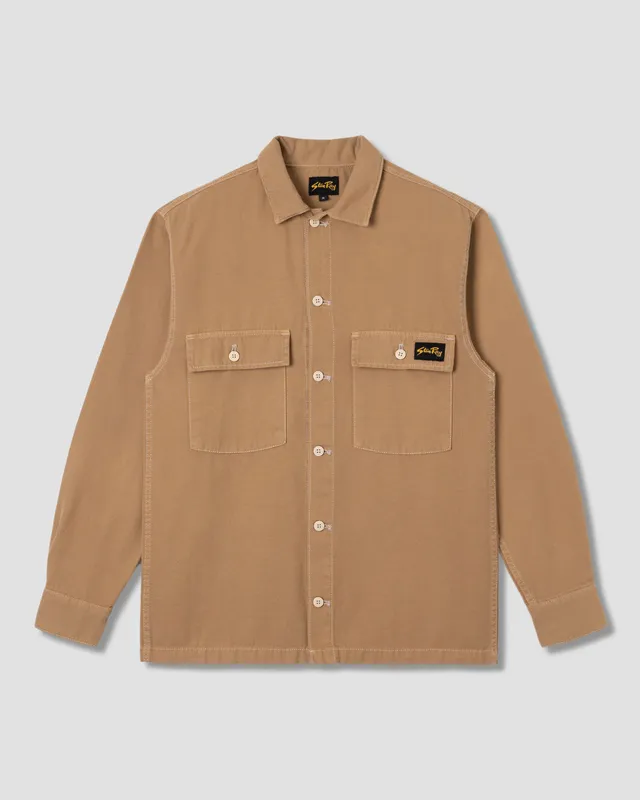 stan-ray-cpo-shirt-overshirt-apple-cinnamon-canvas-baumwolle image 1