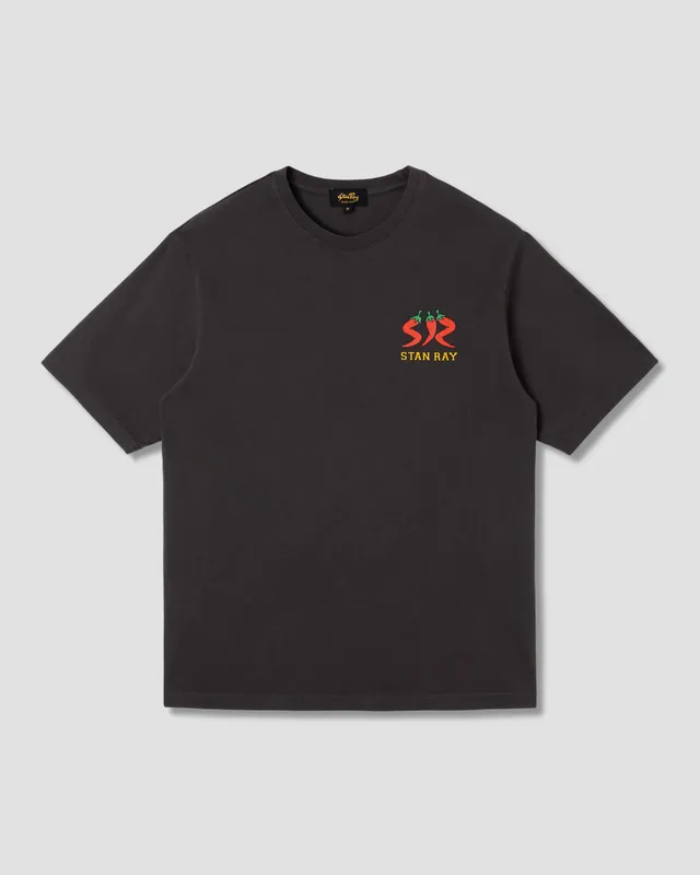 stan-ray-pepper-tee-t-shirt-raven-black-baumwolle image 1