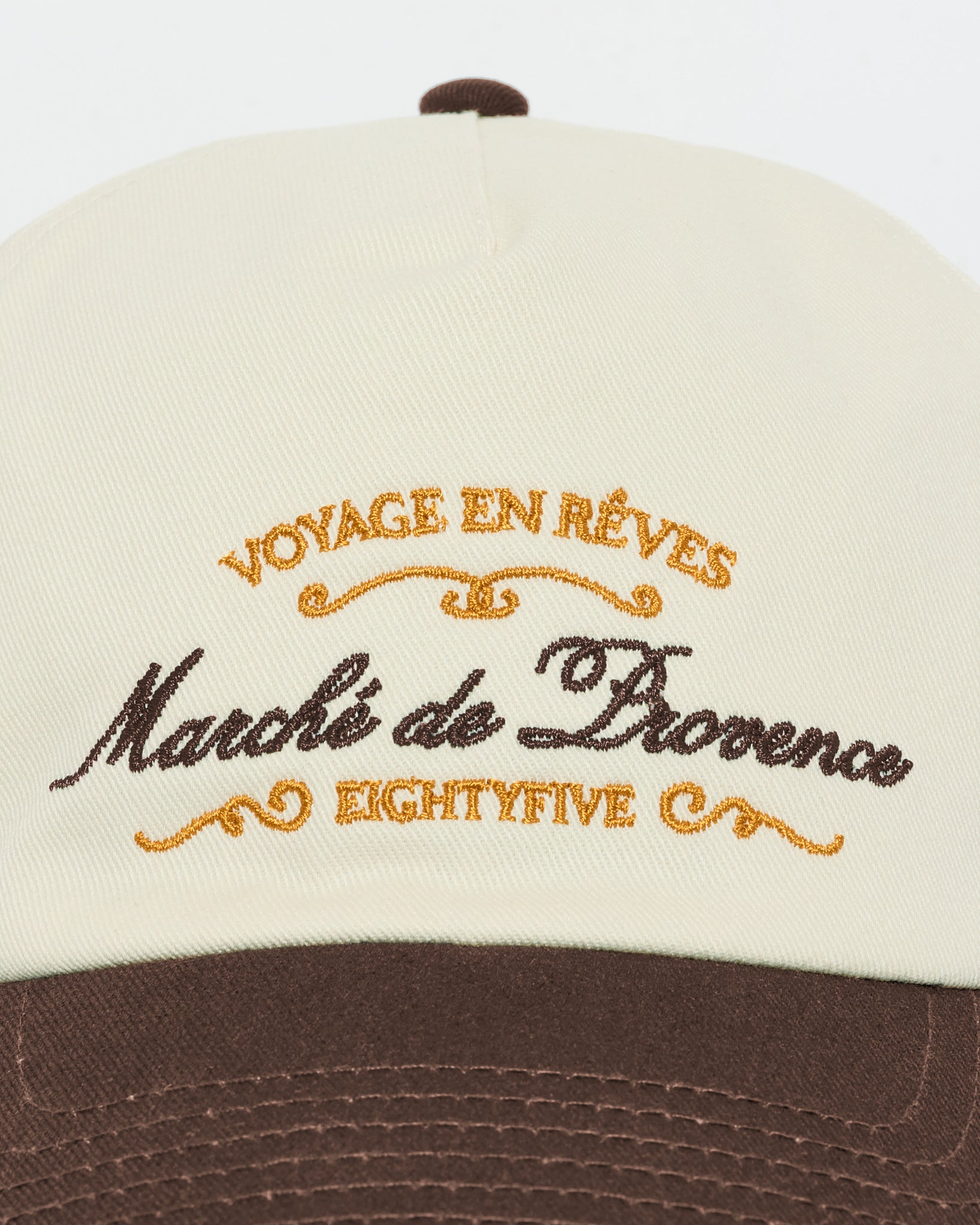 eightyfive-marche-baseball-cap-stone-brown-baumwolle image 8