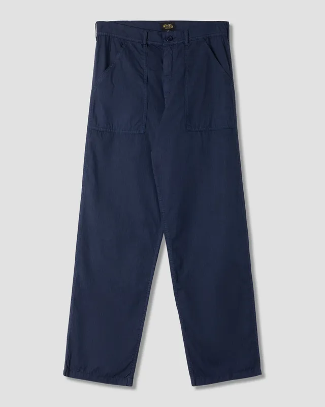 stan-ray-fat-pant-hose-navy-ripstop-baumwolle-lockerer-sitz image 1