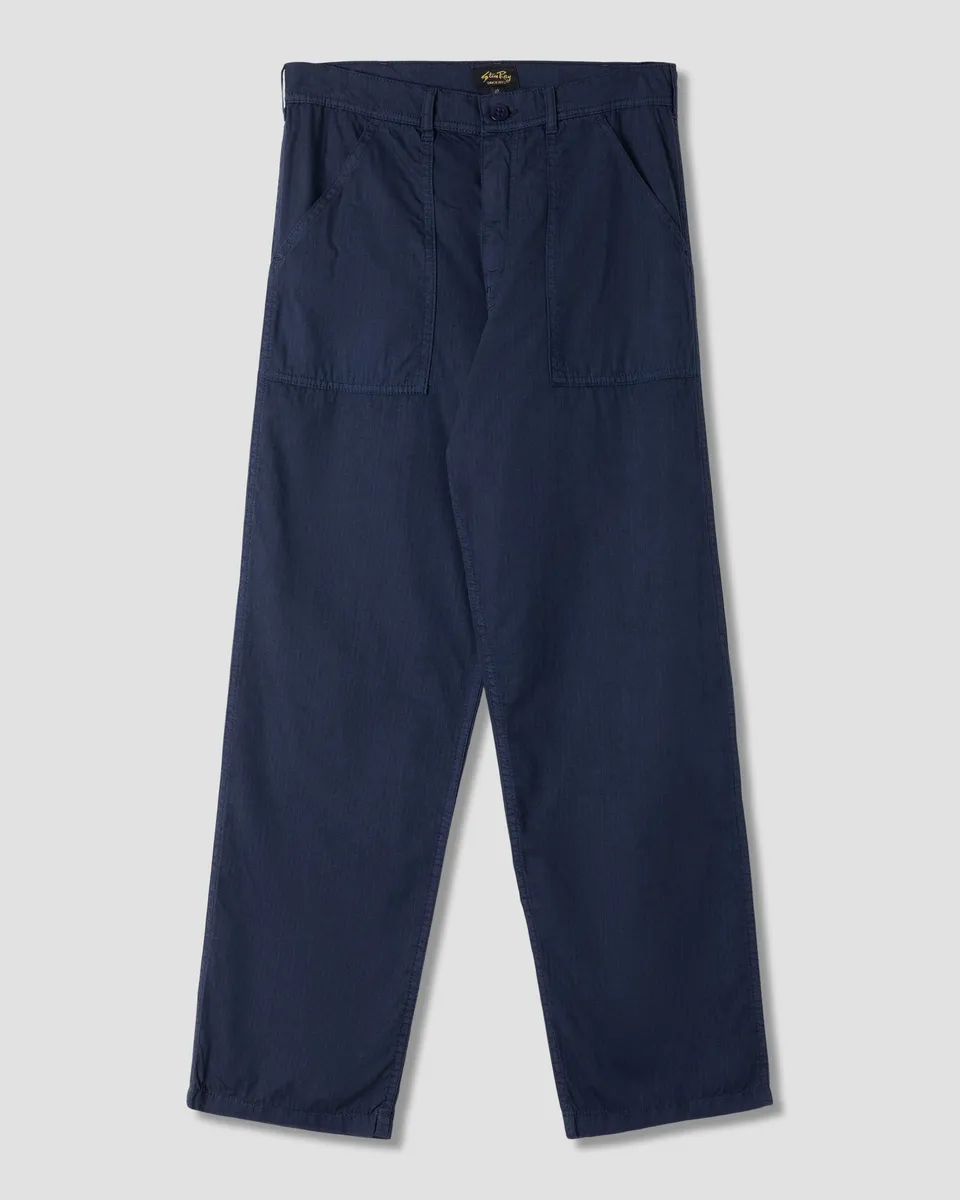 stan-ray-fat-pant-hose-navy-ripstop-baumwolle-lockerer-sitz image 1