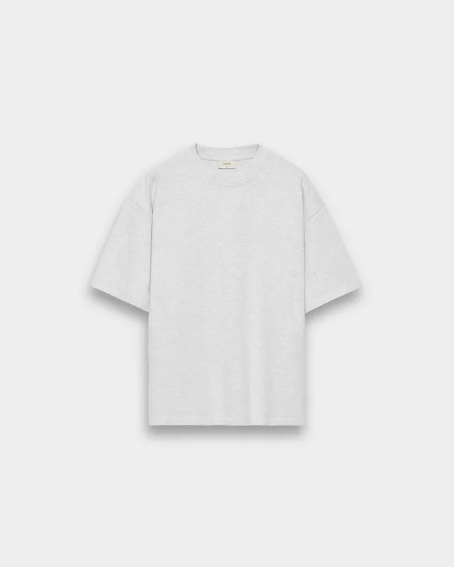 eightyfive-signature-t-shirt-ash-grey-oversized-baumwolle image 1