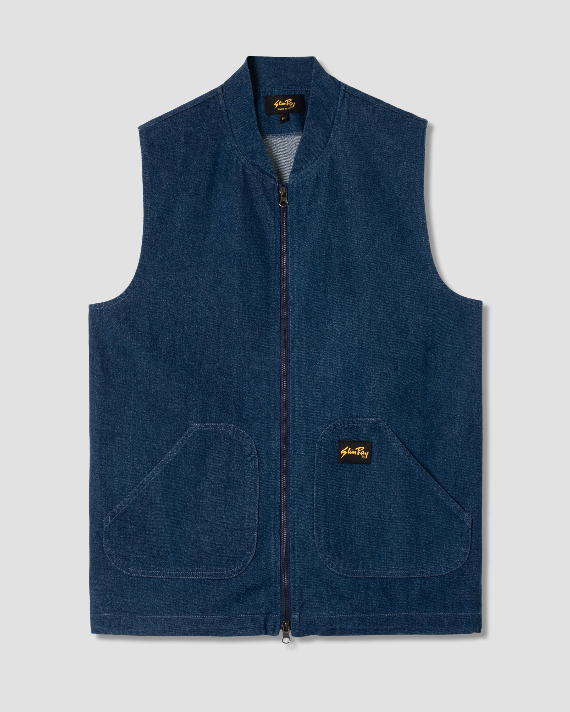stan-ray-jackets-work-vest-weste-indigo-denim-12oz image 1