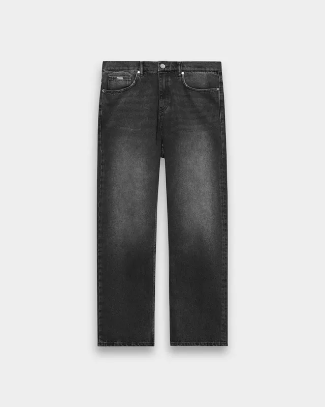 eightyfive-straight-denim-jeans-granite-black-100-baumwolle image 1