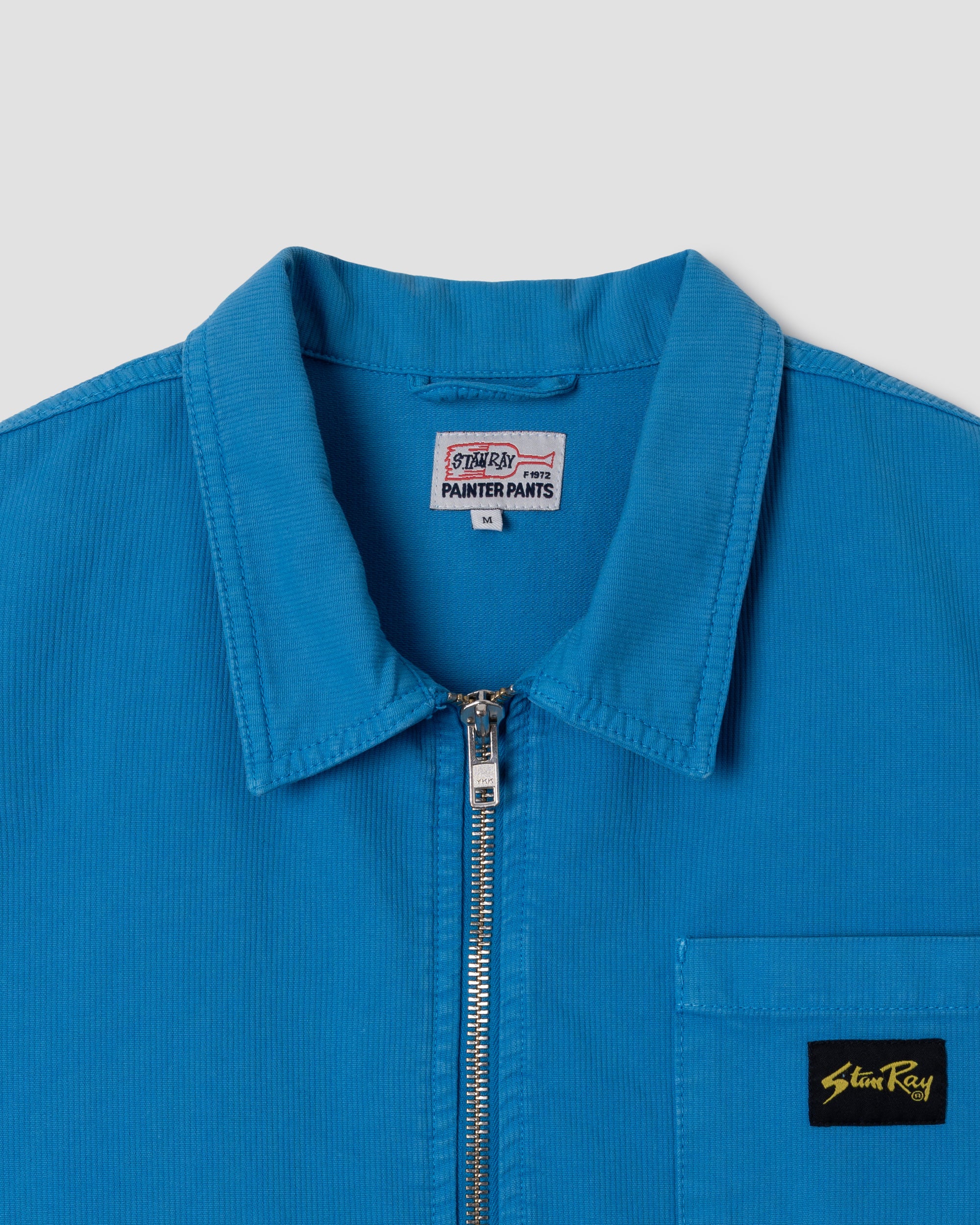 stan-ray-zip-shirt-overshirt-imperial-blue-bedford-cord image 2