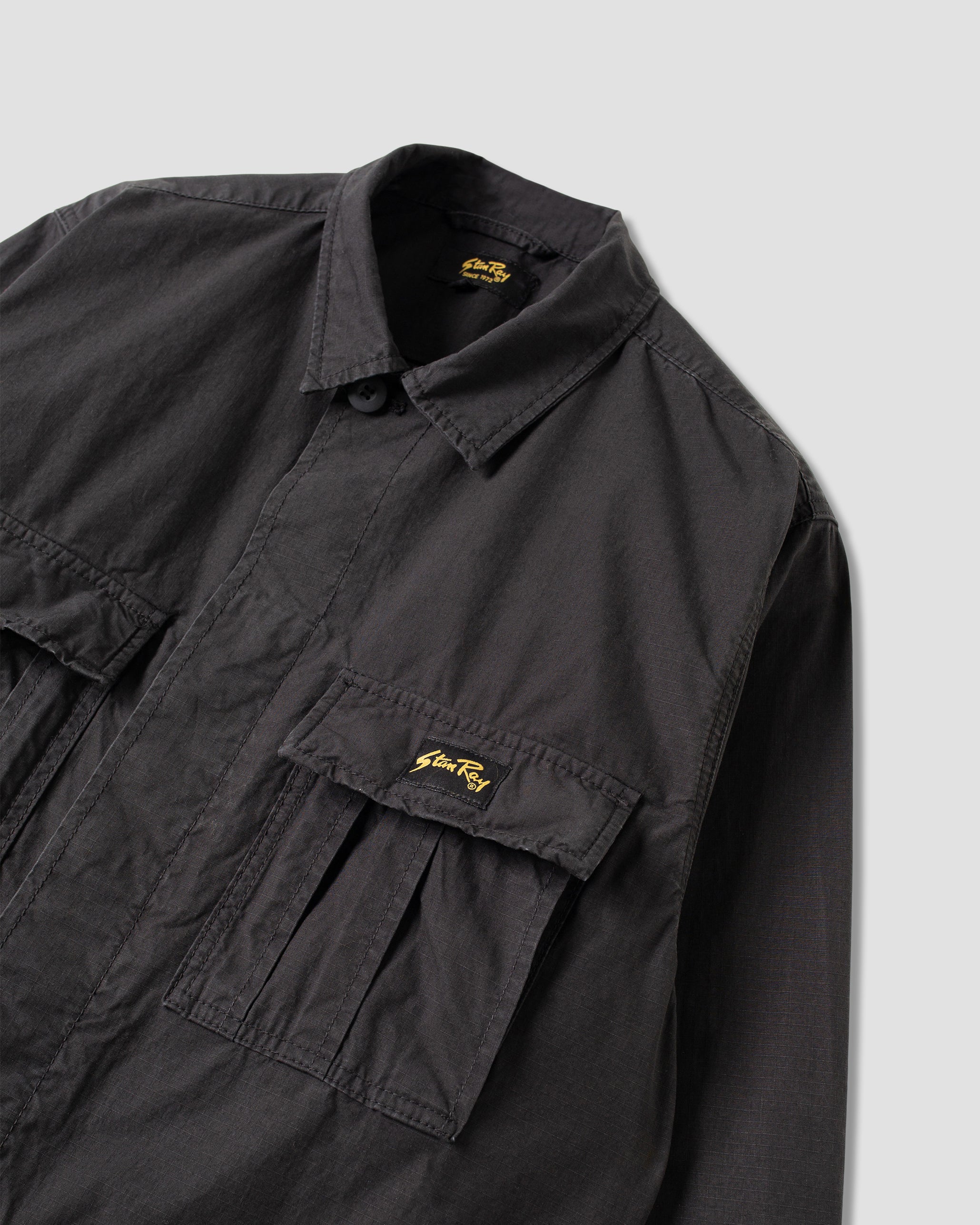 stan-ray-utility-jacket-jacke-black-ripstop-baumwolle image 5