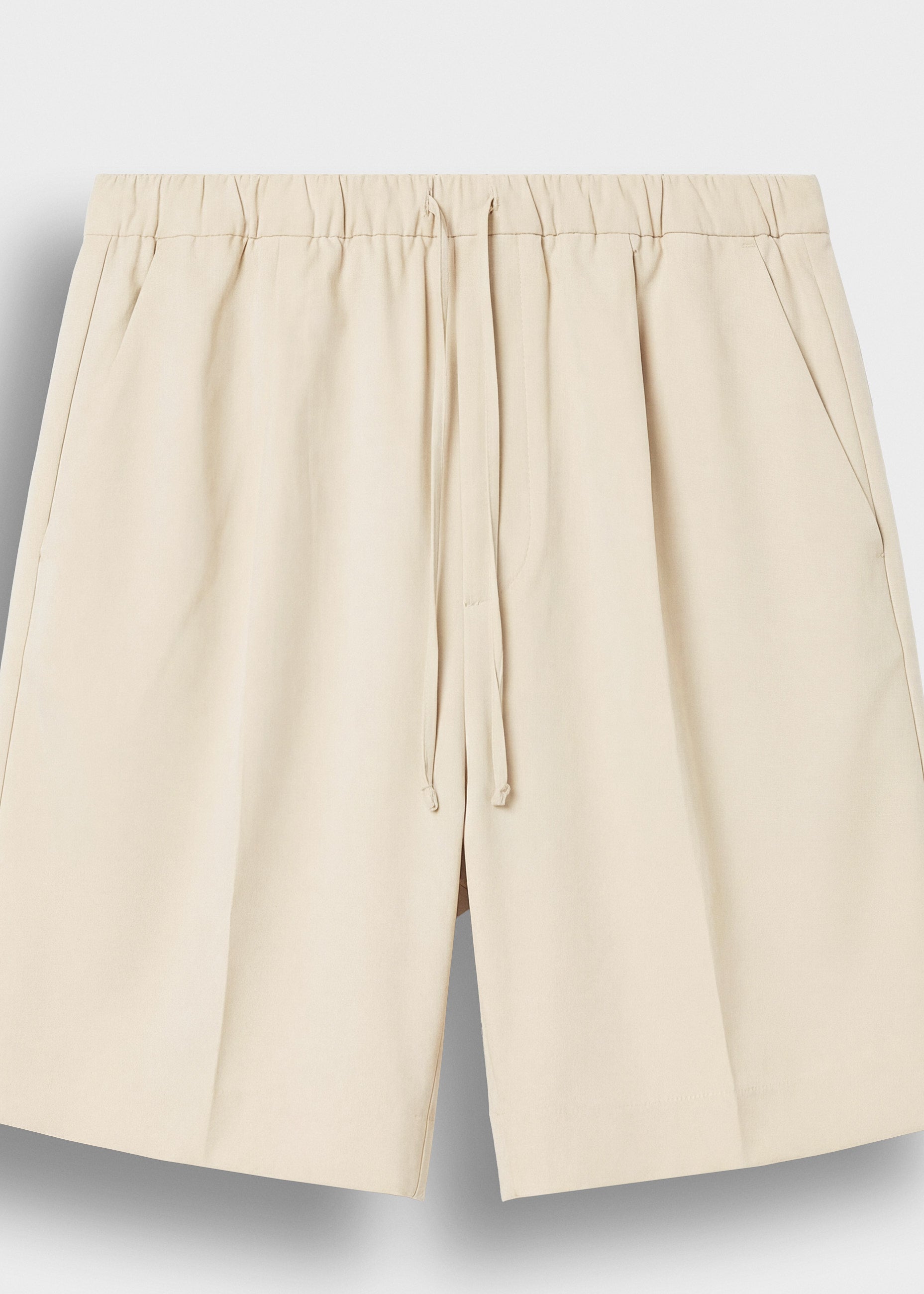 burocs-shorts-loose-drawstring-shorts-beige-relaxed-fit image 3