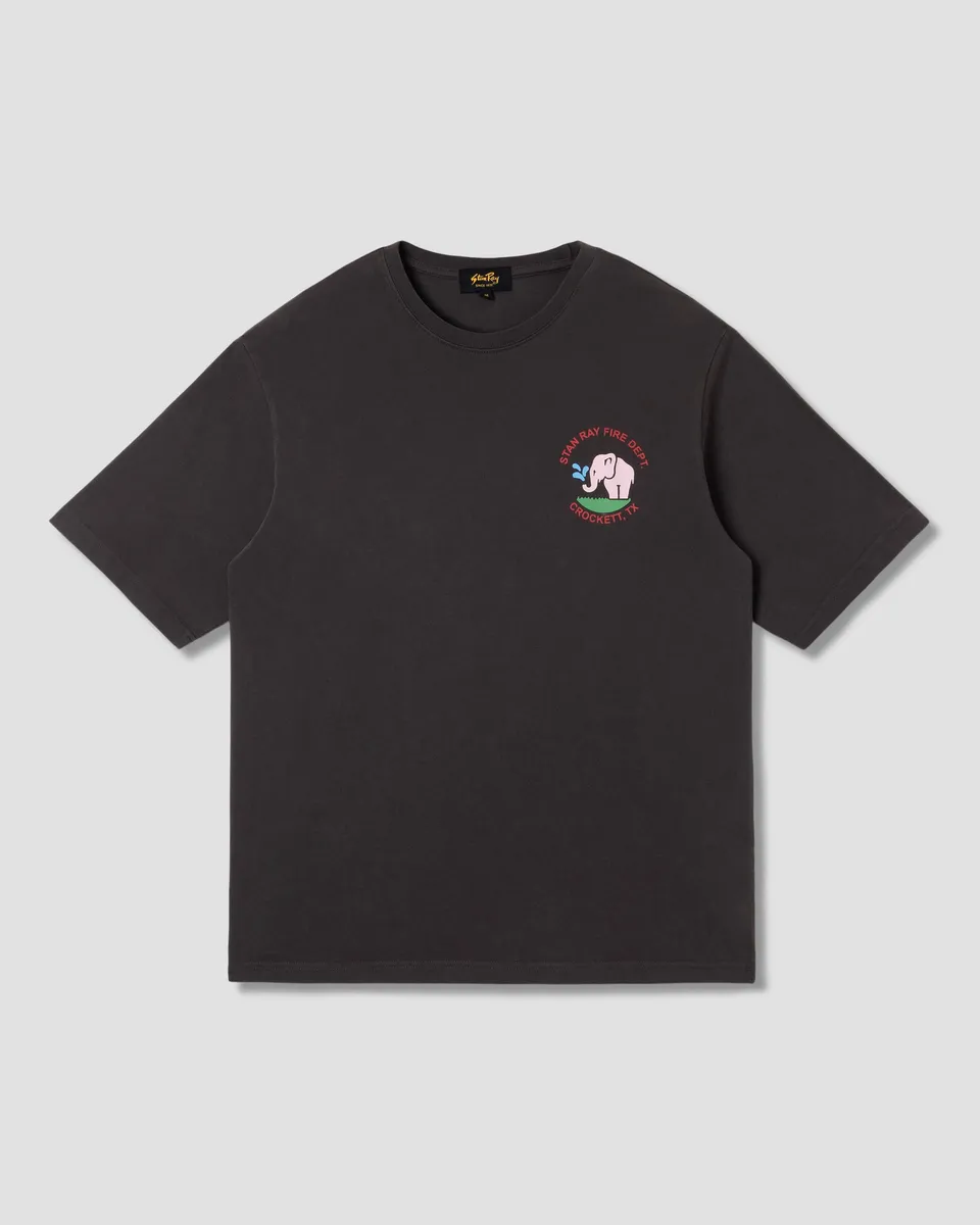 stan-ray-fire-dept-tee-t-shirt-raven-black-baumwolle image 1
