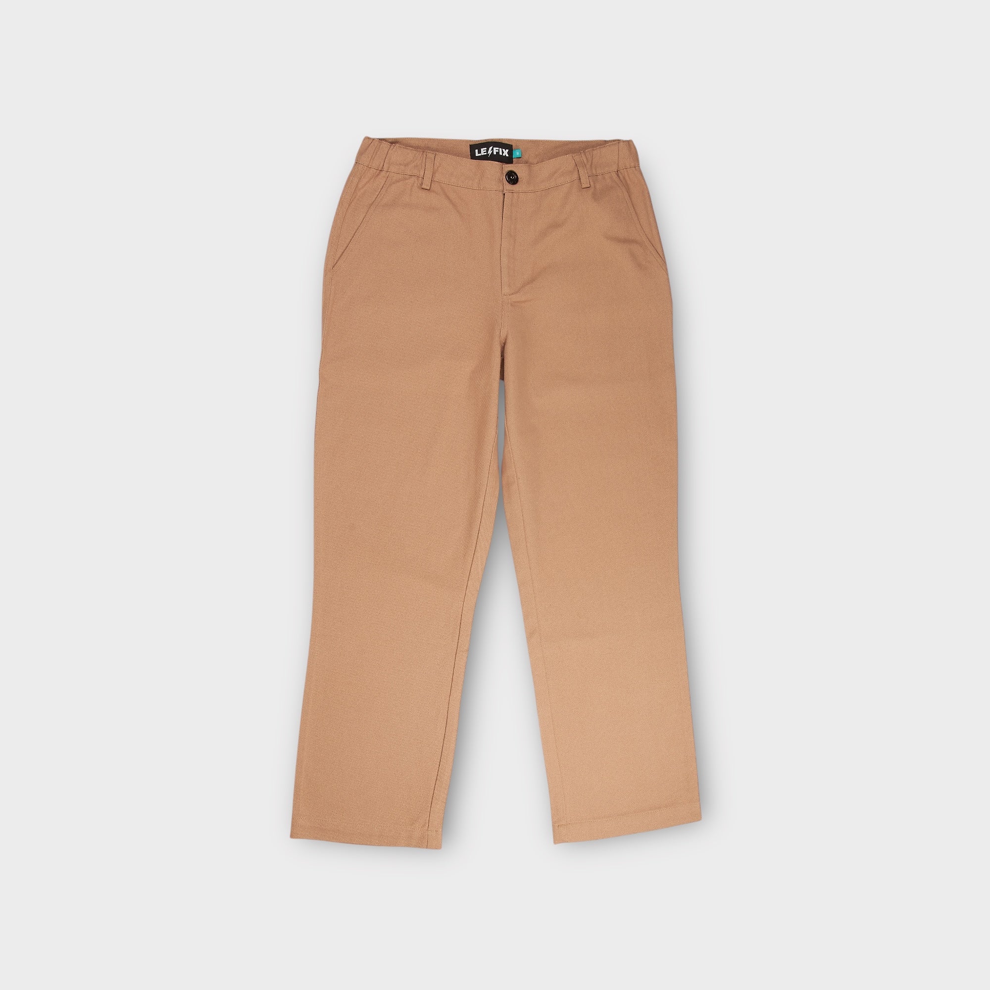 le-fix-hill-pants-hose-dark-beige-100-baumwolle image 1