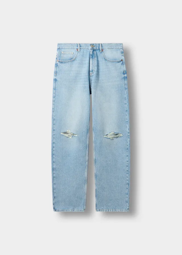 burocs-denim-vito-baggy-jeans-mid-blue-w32-l32-ripped image 1