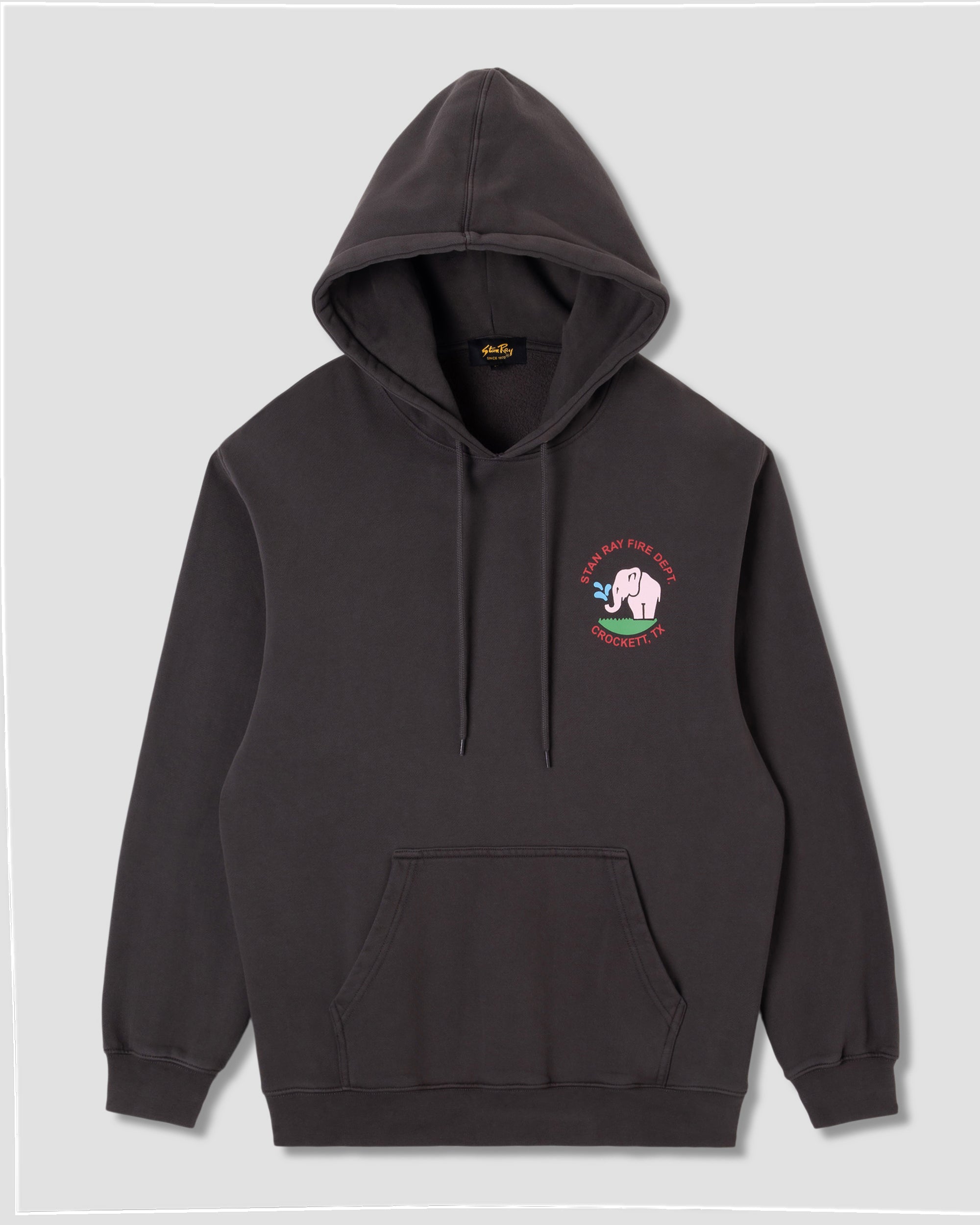 stan-ray-fire-dept-hoodie-raven-black-baumwolle-380gsm image 1