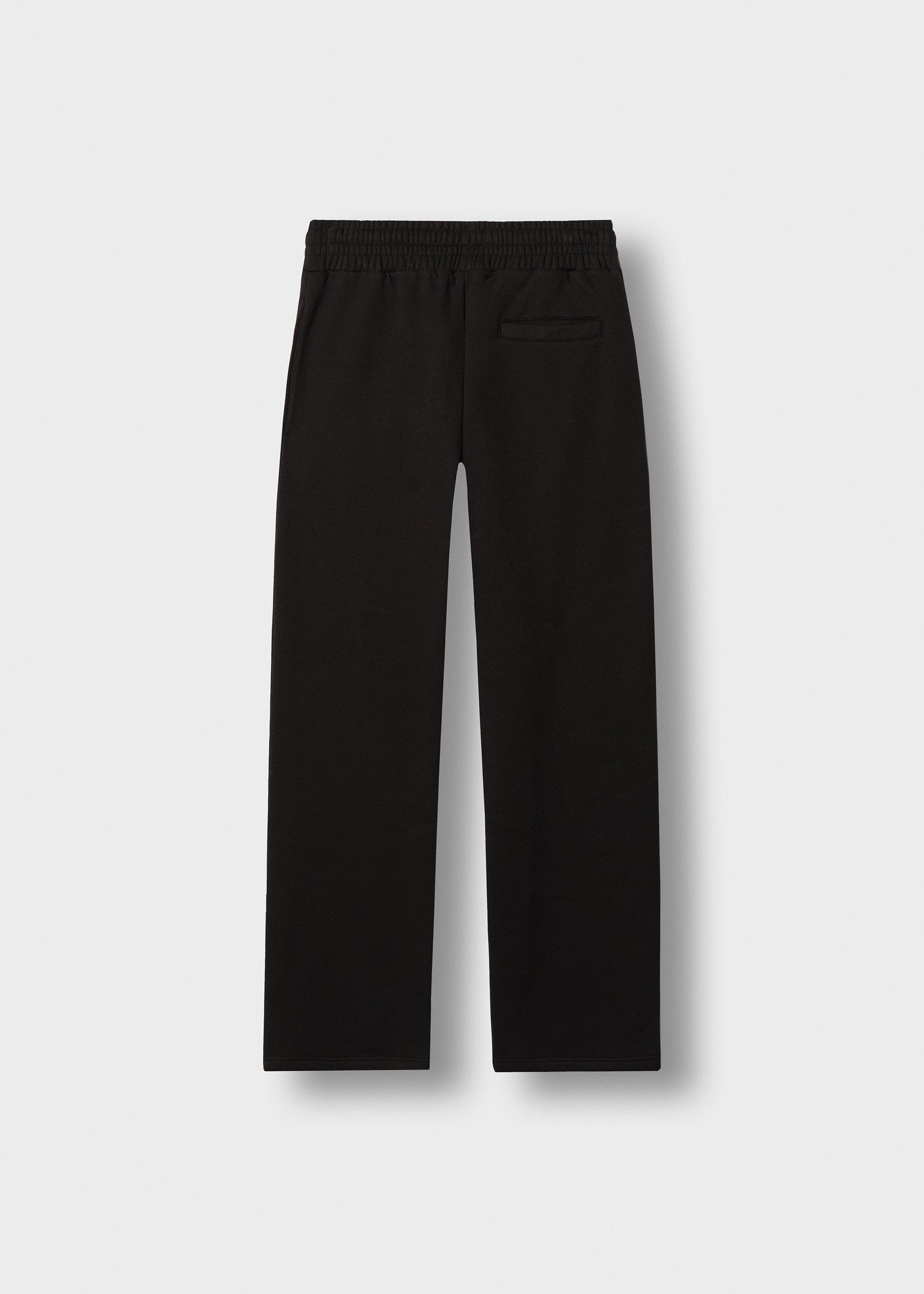 burocs-wide-leg-seam-sweat-pants-black-baumwolle image 2