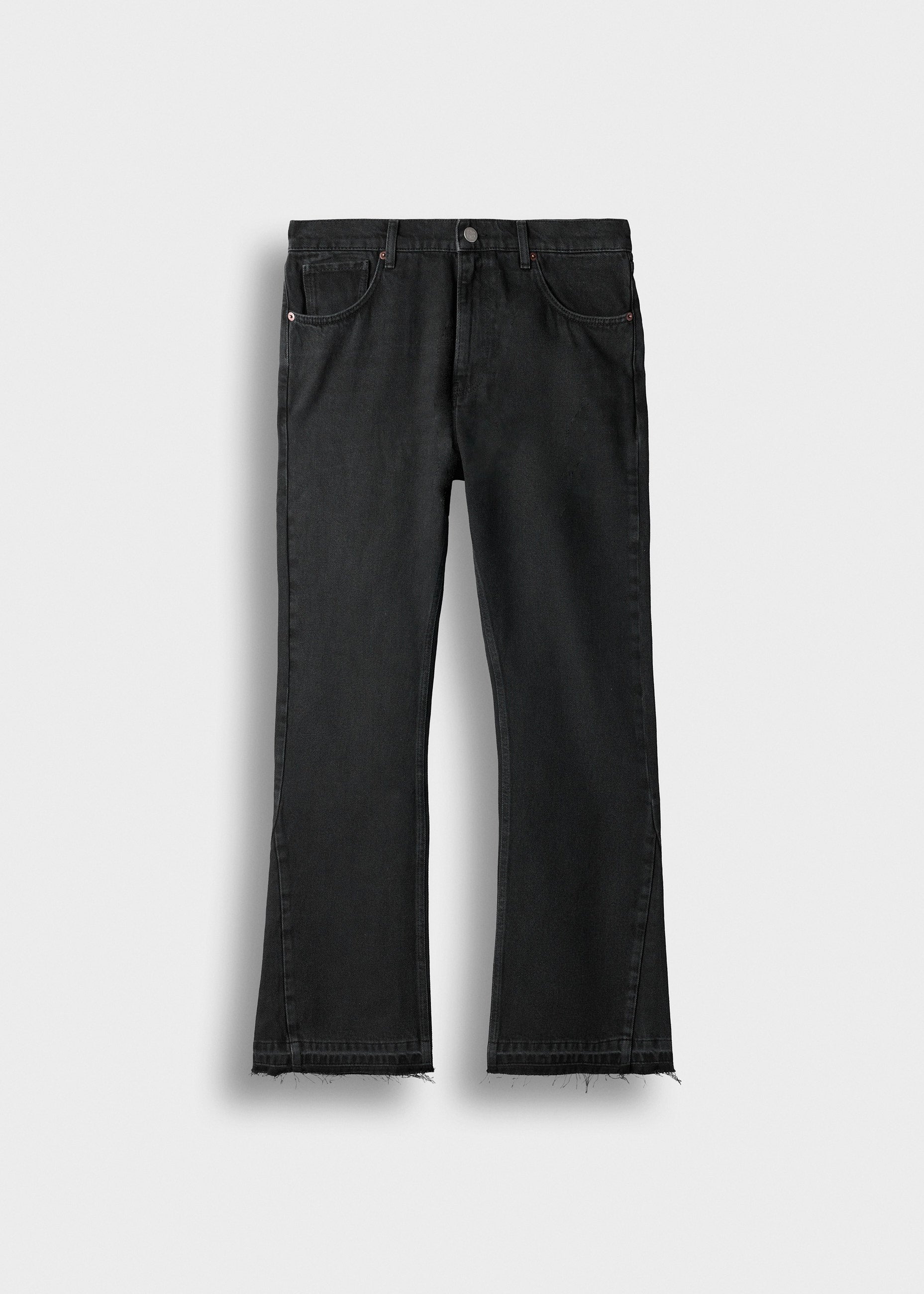 burocs-tony-flared-open-hem-jeans-grey-baumwolle image 1