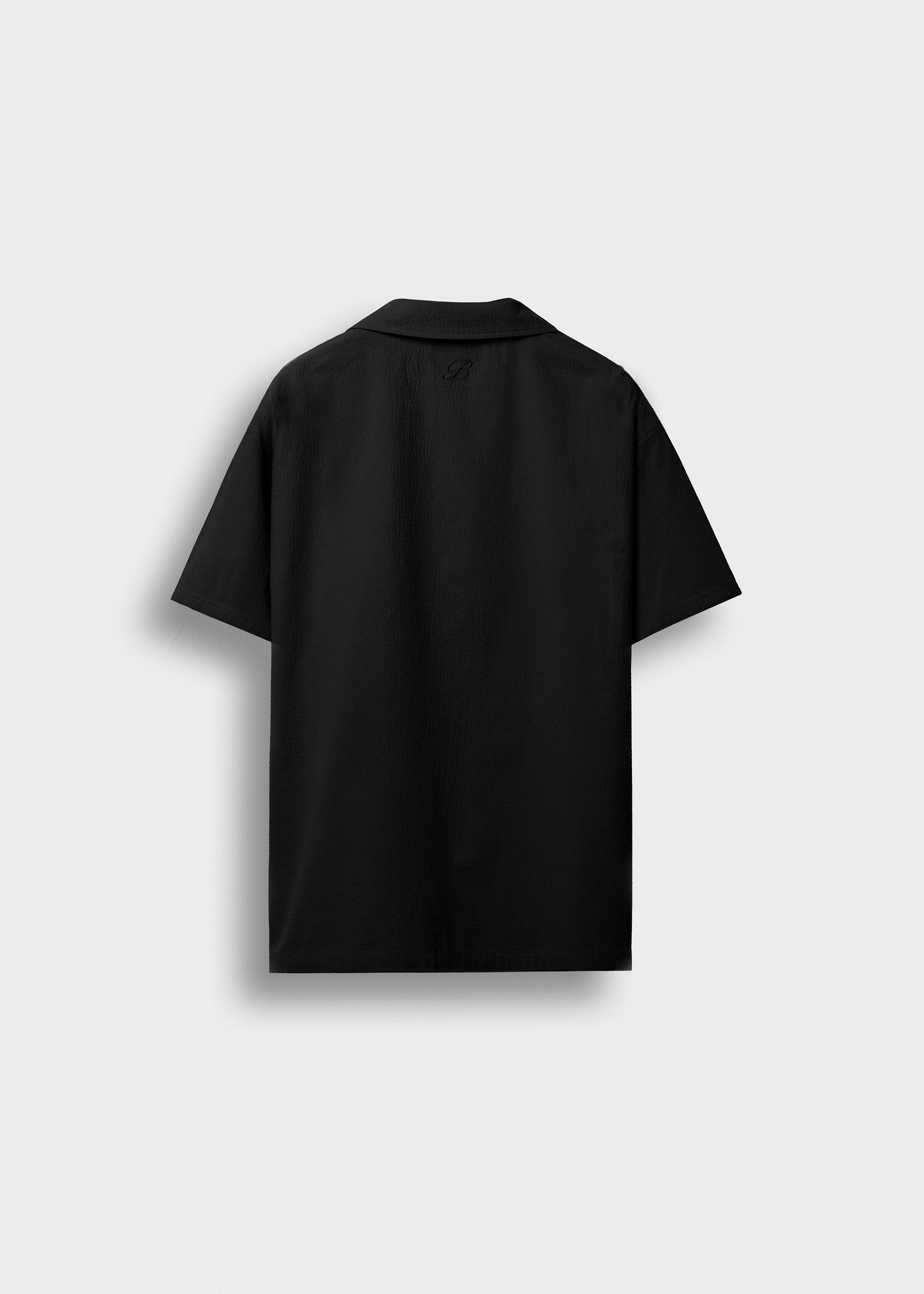 burocs-solid-seersucker-shirt-hemd-black-m image 2