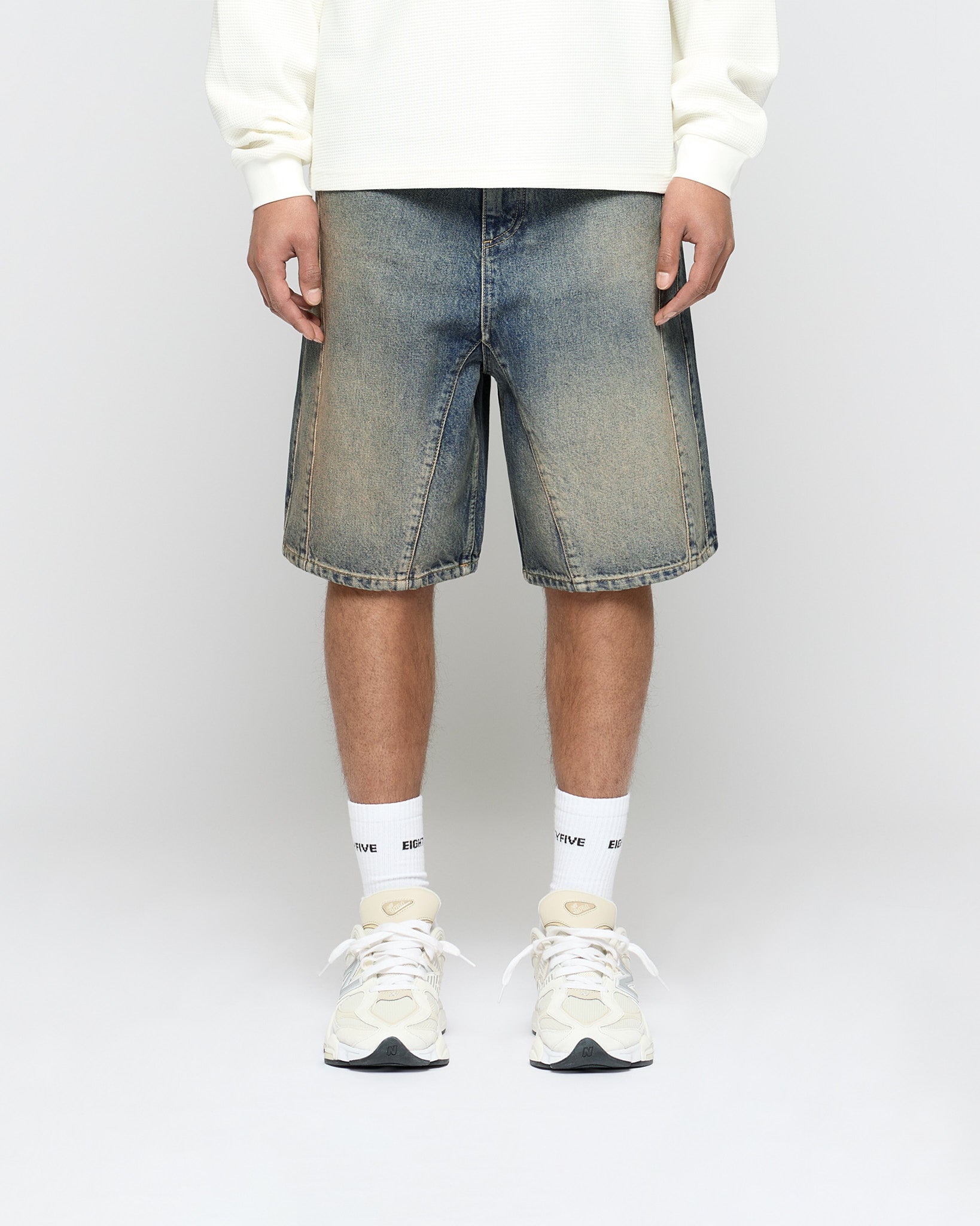 eightyfive-used-baggy-jorts-jeansshorts-used-sand-31-baggy image 2