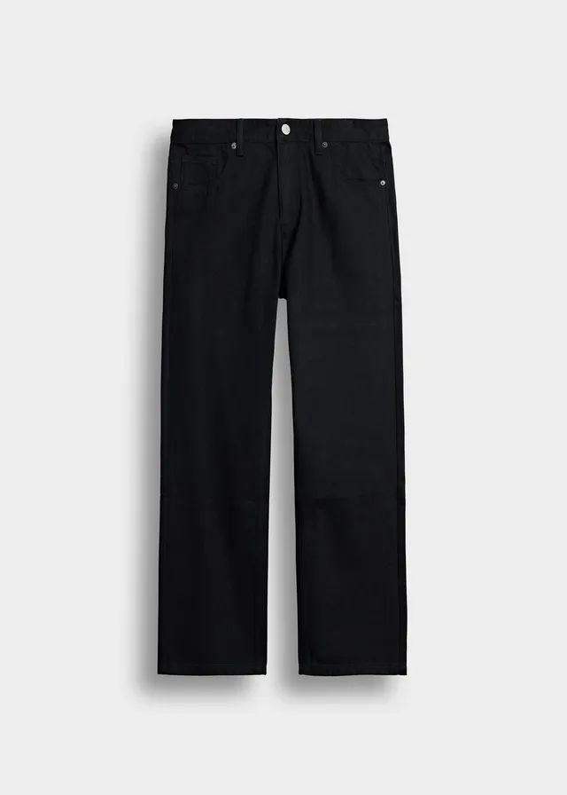 burocs-john-straight-jeans-onyx-black-100-baumwolle image 1