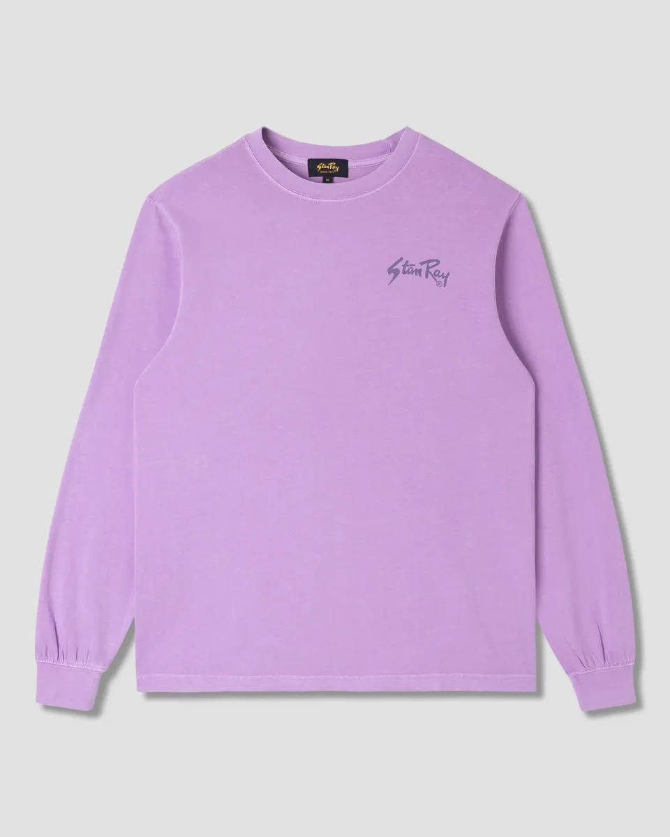stan-ray-og-long-sleeve-tee-longsleeve-washed-lavender-baumwolle image 1