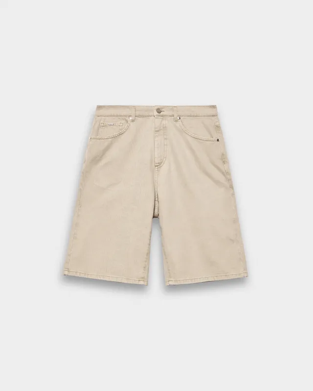 eightyfive-distressed-baggy-jorts-herren-soft-brown-baumwolle image 1