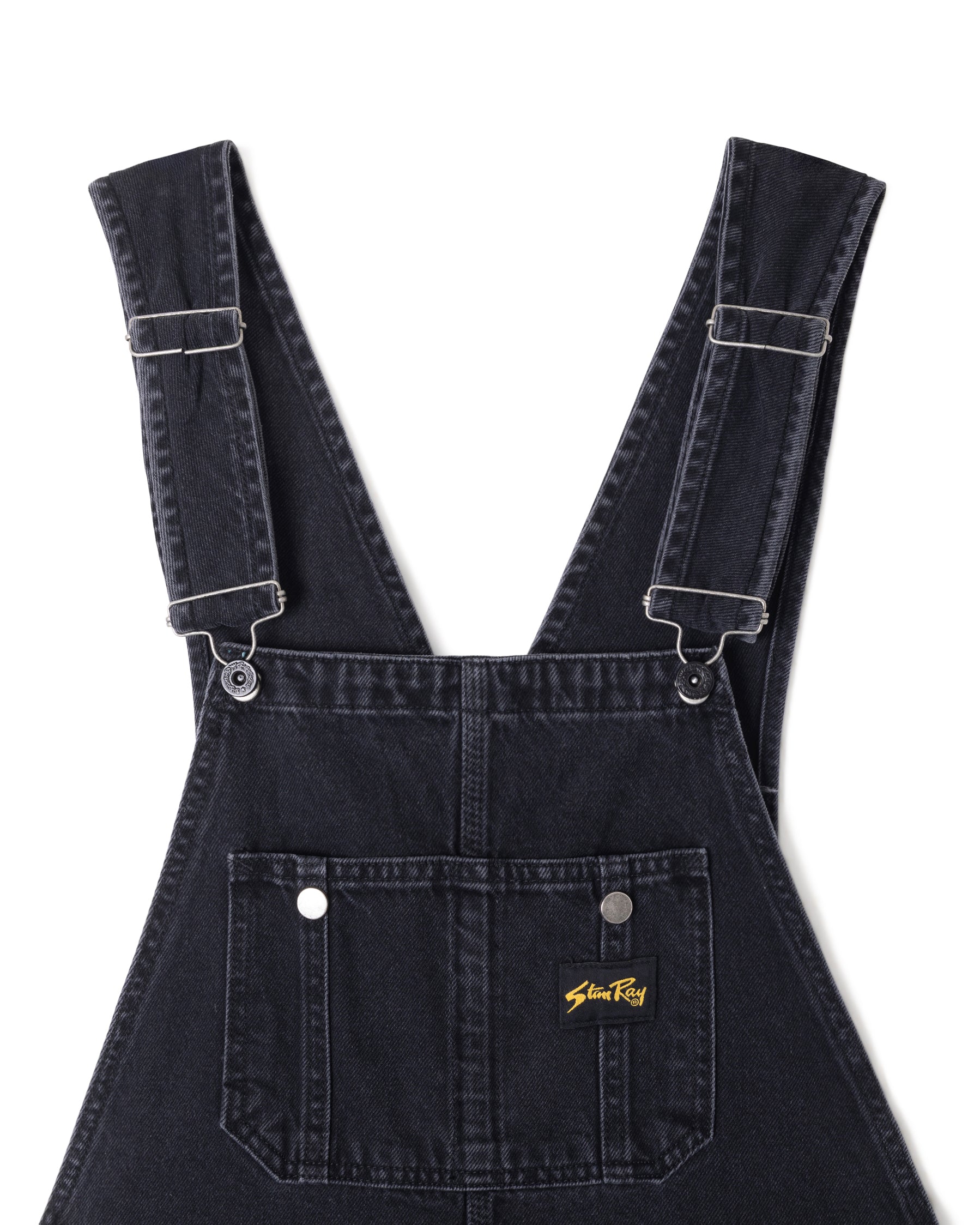 stan-ray-earls-bib-latzhose-stonewashed-black-denim image 5