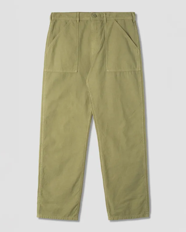 stan-ray-fat-pant-herren-hose-olive-sateen-loose image 1