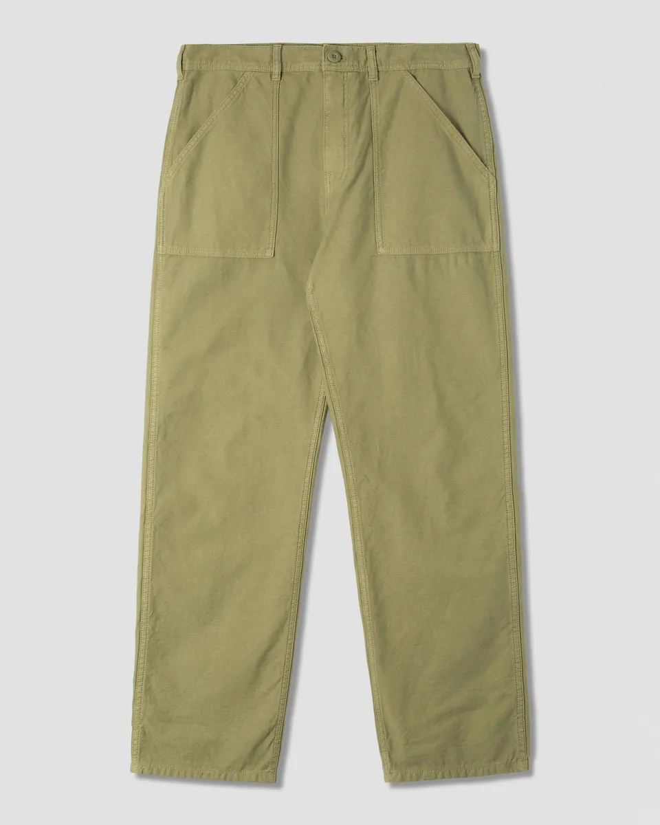 stan-ray-fat-pant-herren-hose-olive-sateen-loose image 1