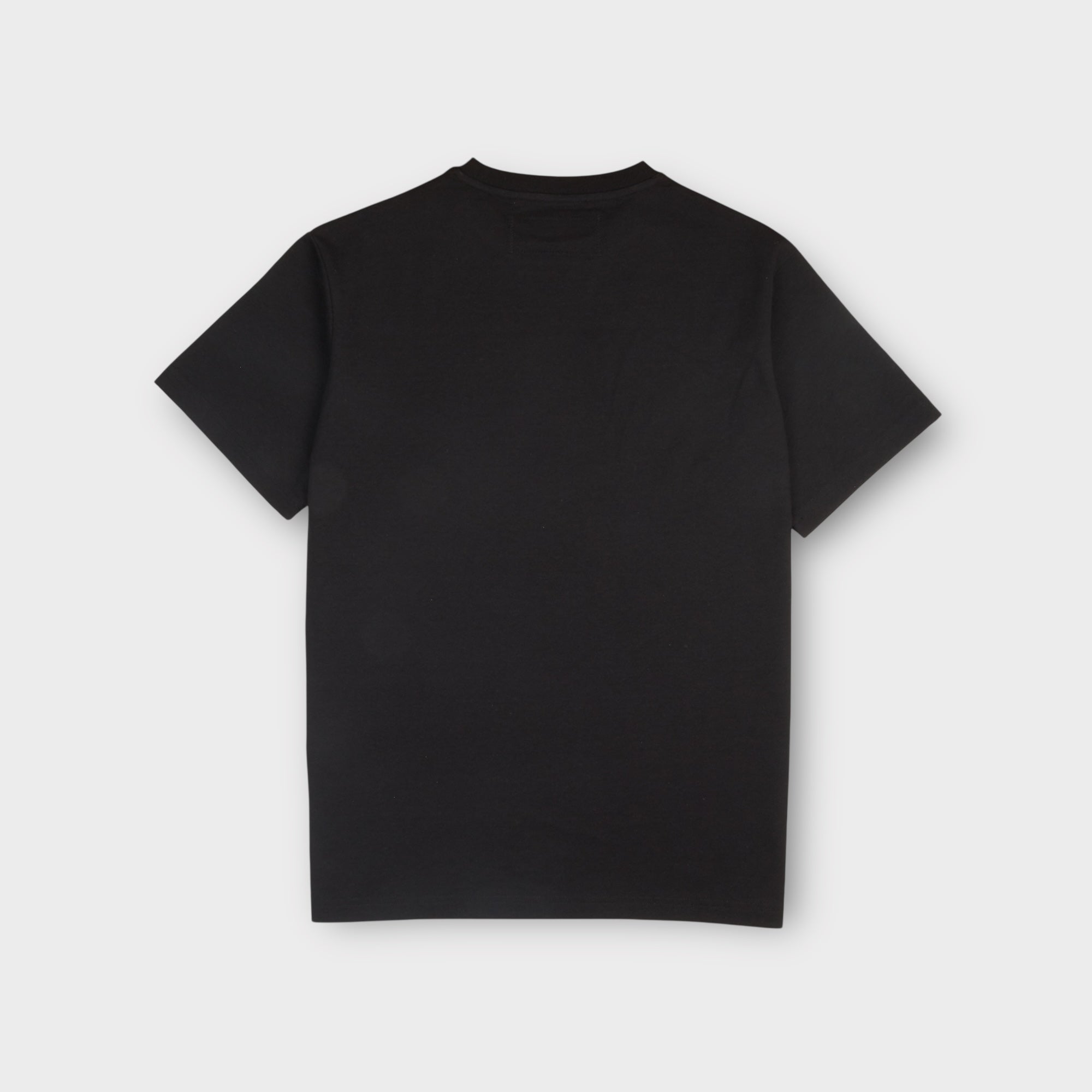 le-fix-scratched-t-shirt-schwarz-sticklogo-baumwolle image 5
