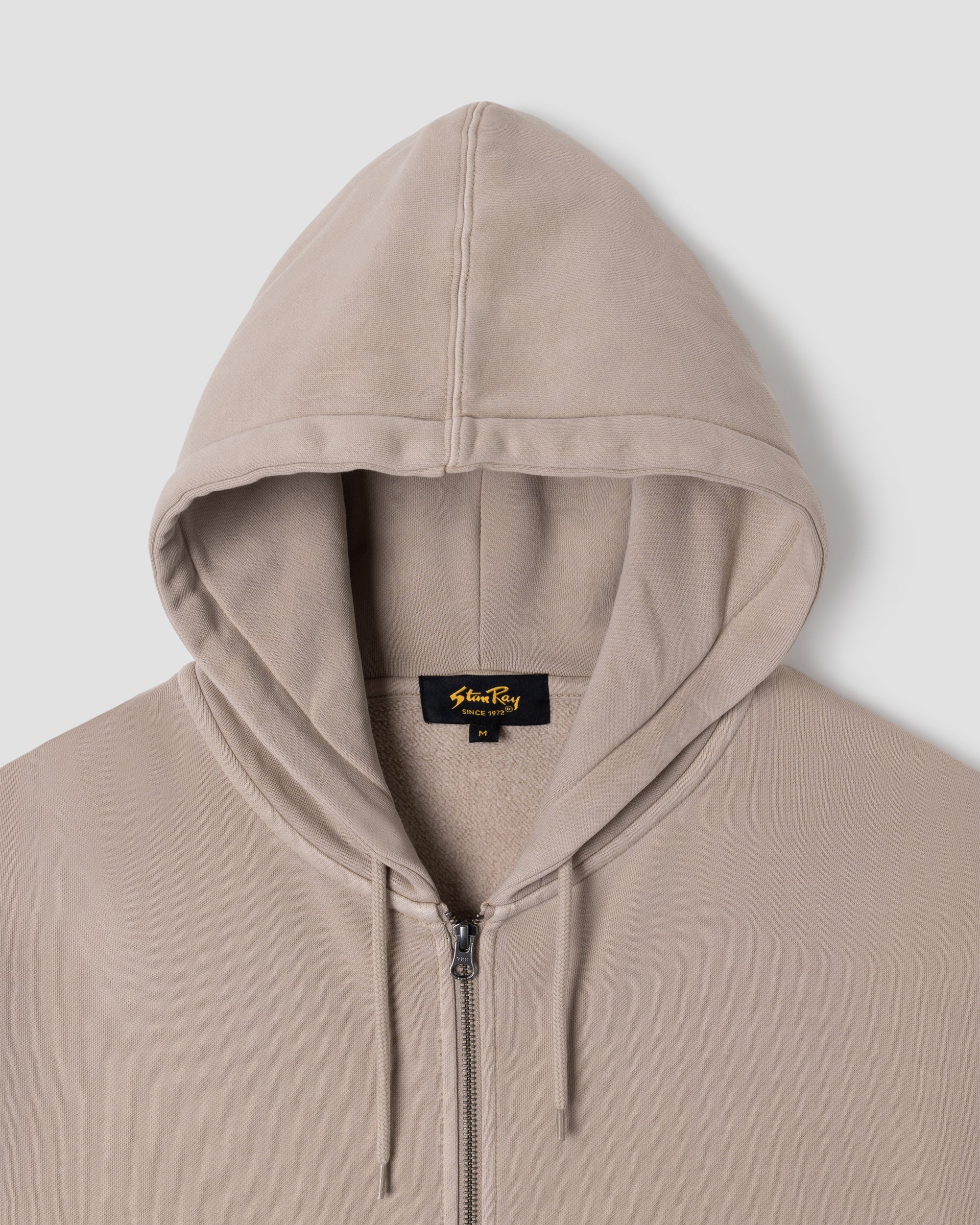 stan-ray-patch-zip-hood-sweatjacke-eucalyptus-baumwolle image 2