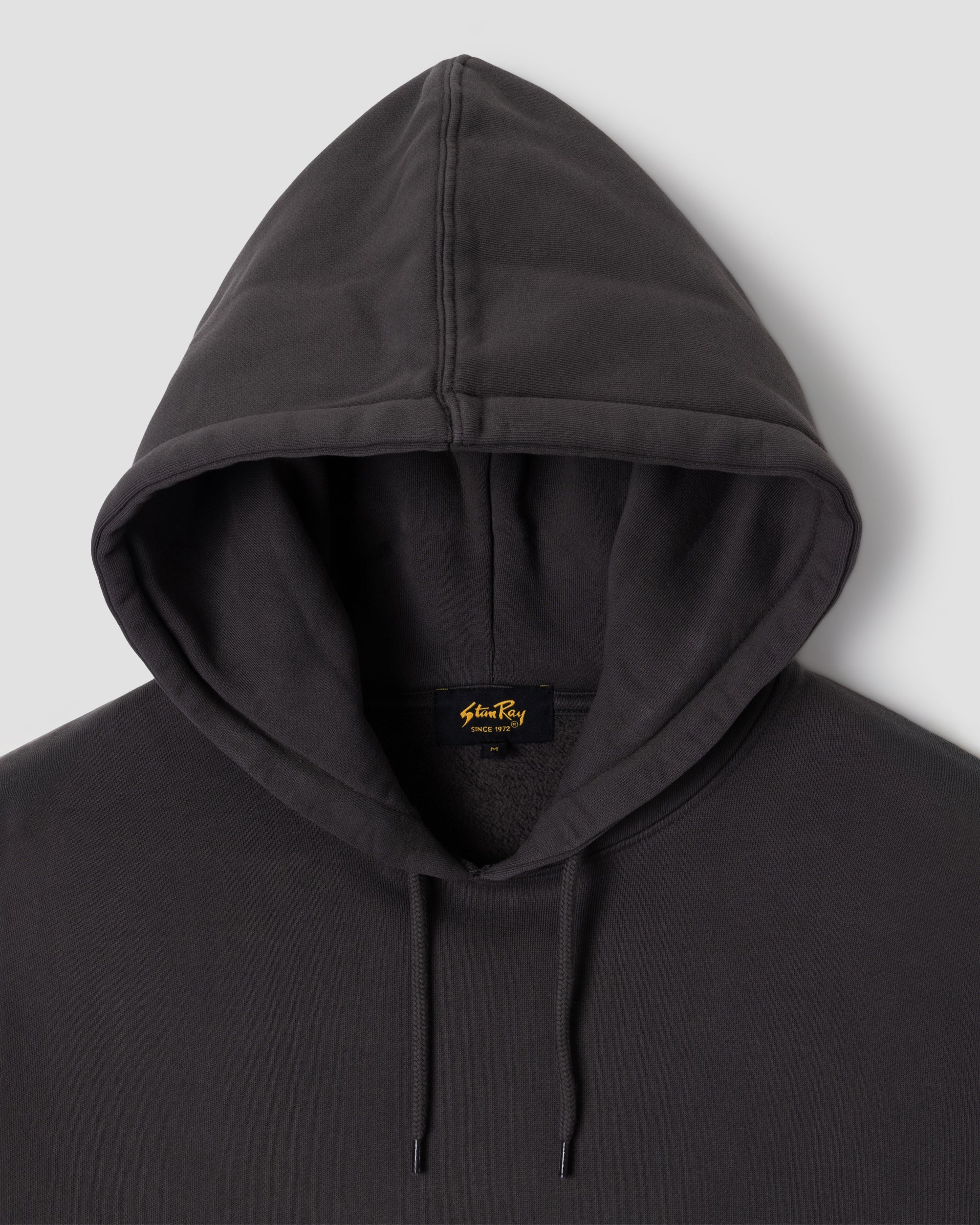 stan-ray-patch-hood-hoodie-raven-black-baumwolle image 2