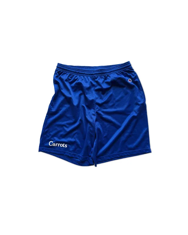 carrots-wordmark-mesh-champion-shorts-herren-royalblau image 1
