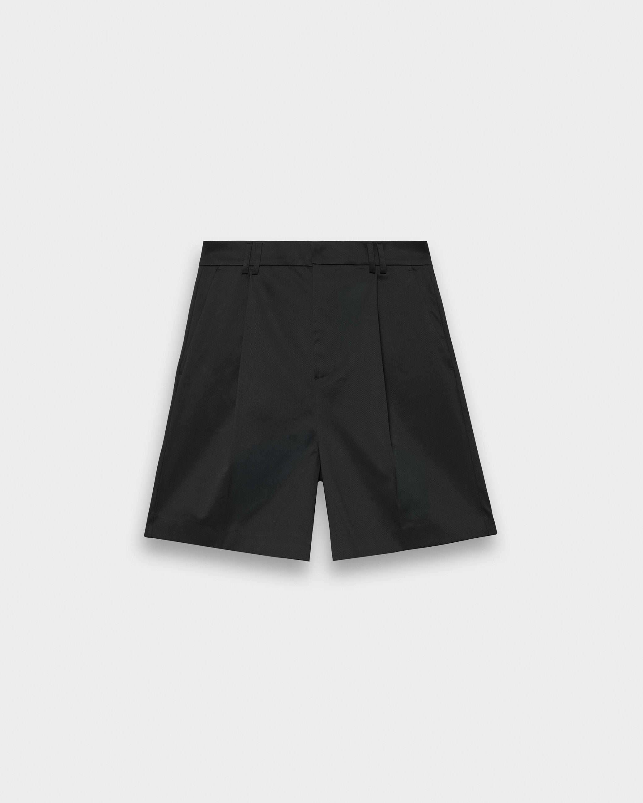 eightyfive-tailored-shorts-black-relaxed-fit-taschen image 1